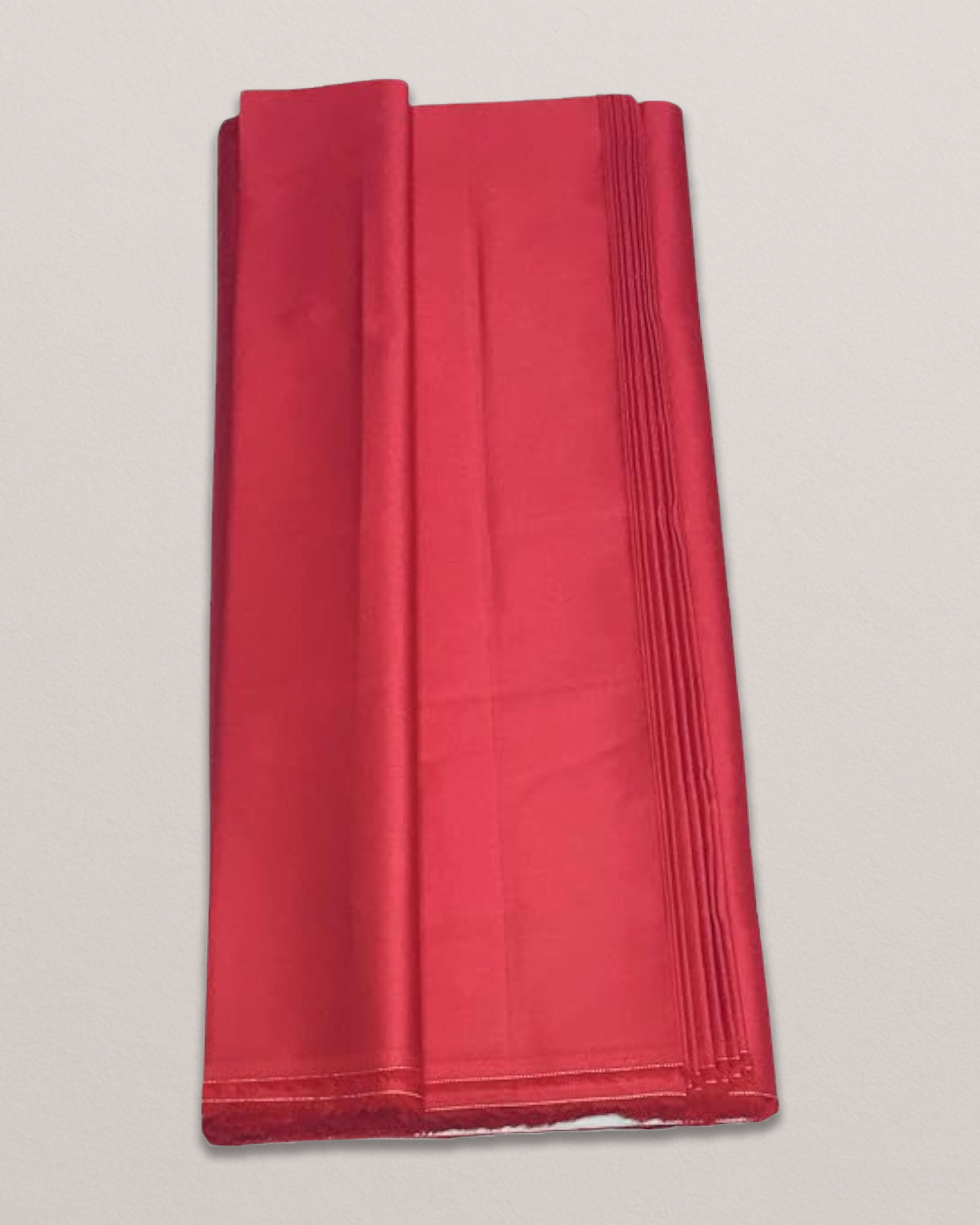 Cotton silk fabrics - Dark Carrot