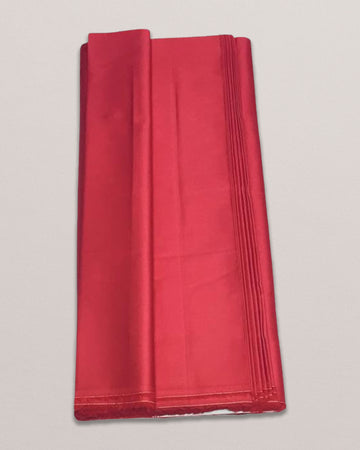 Cotton silk fabrics - Dark Carrot