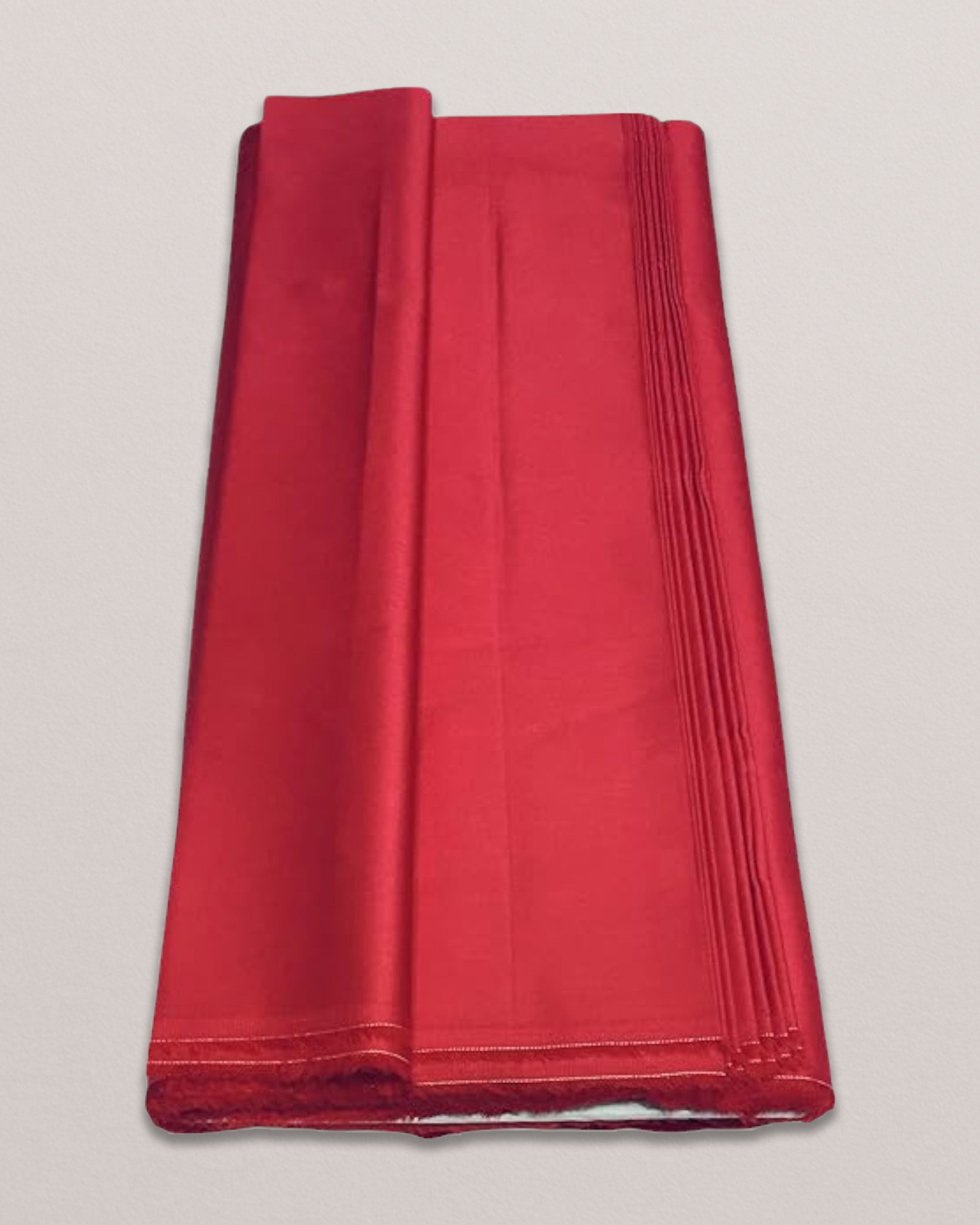 Cotton silk fabrics - Dark Carrot