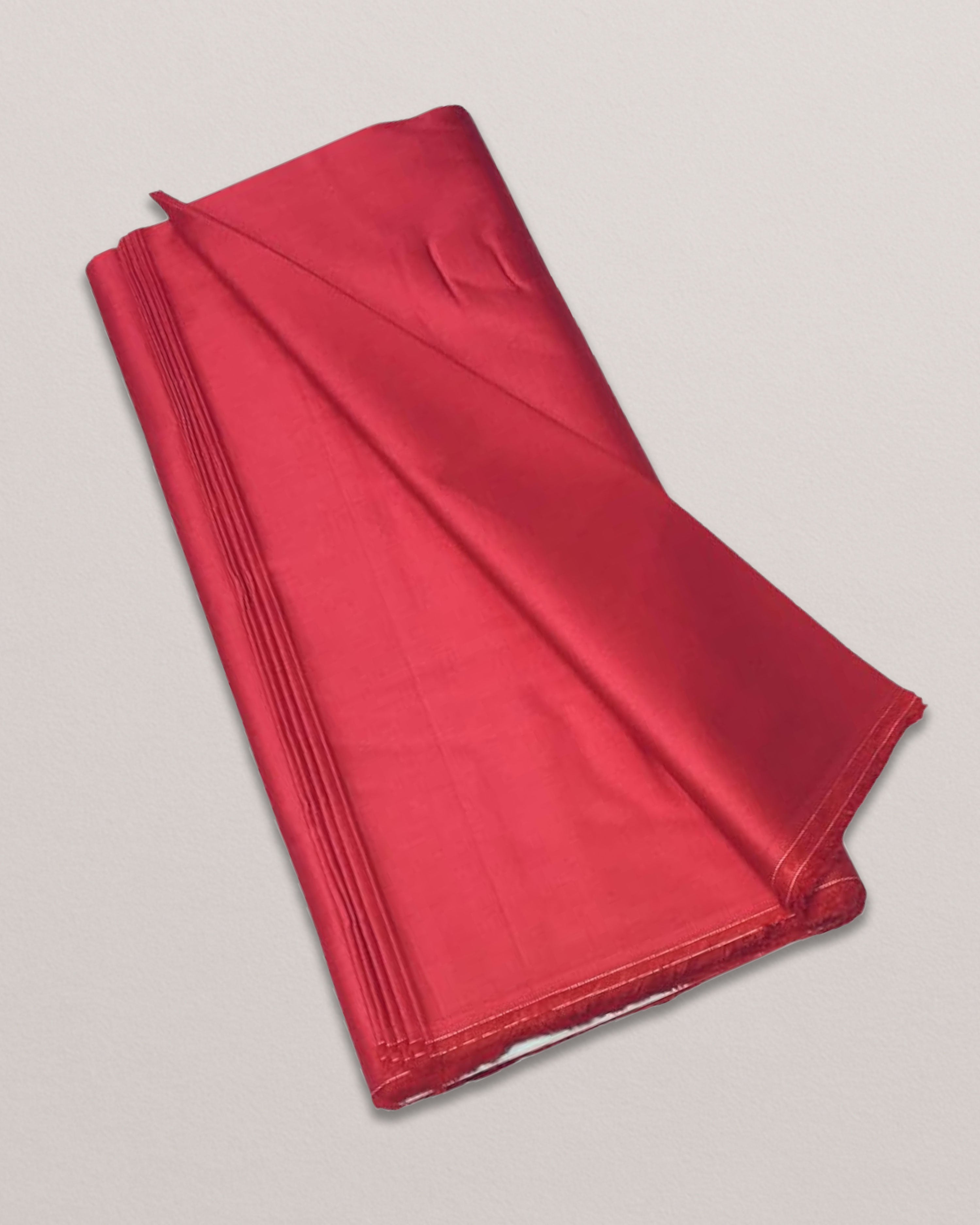 Cotton silk fabrics - Dark Carrot