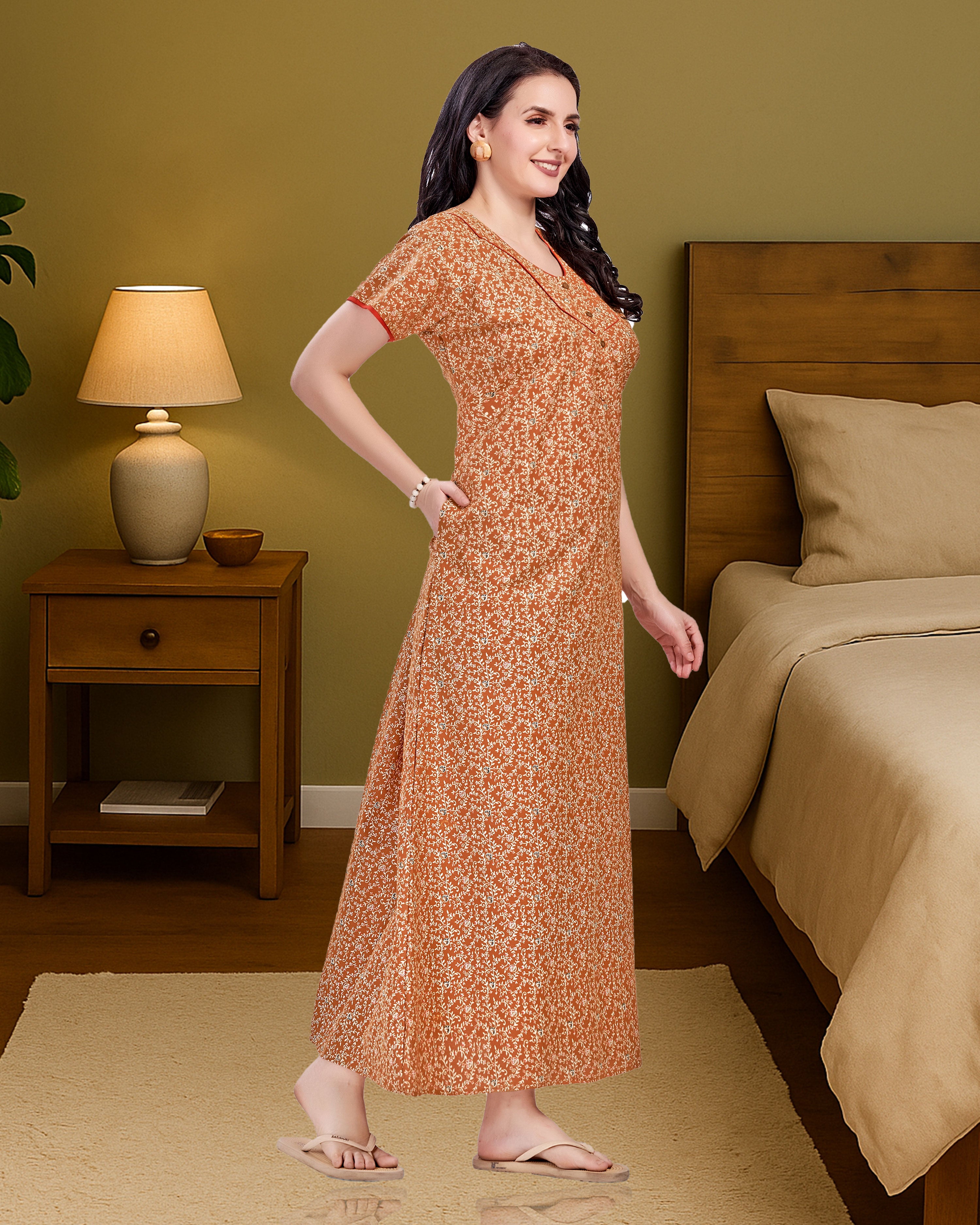 Nighty - Dark brown