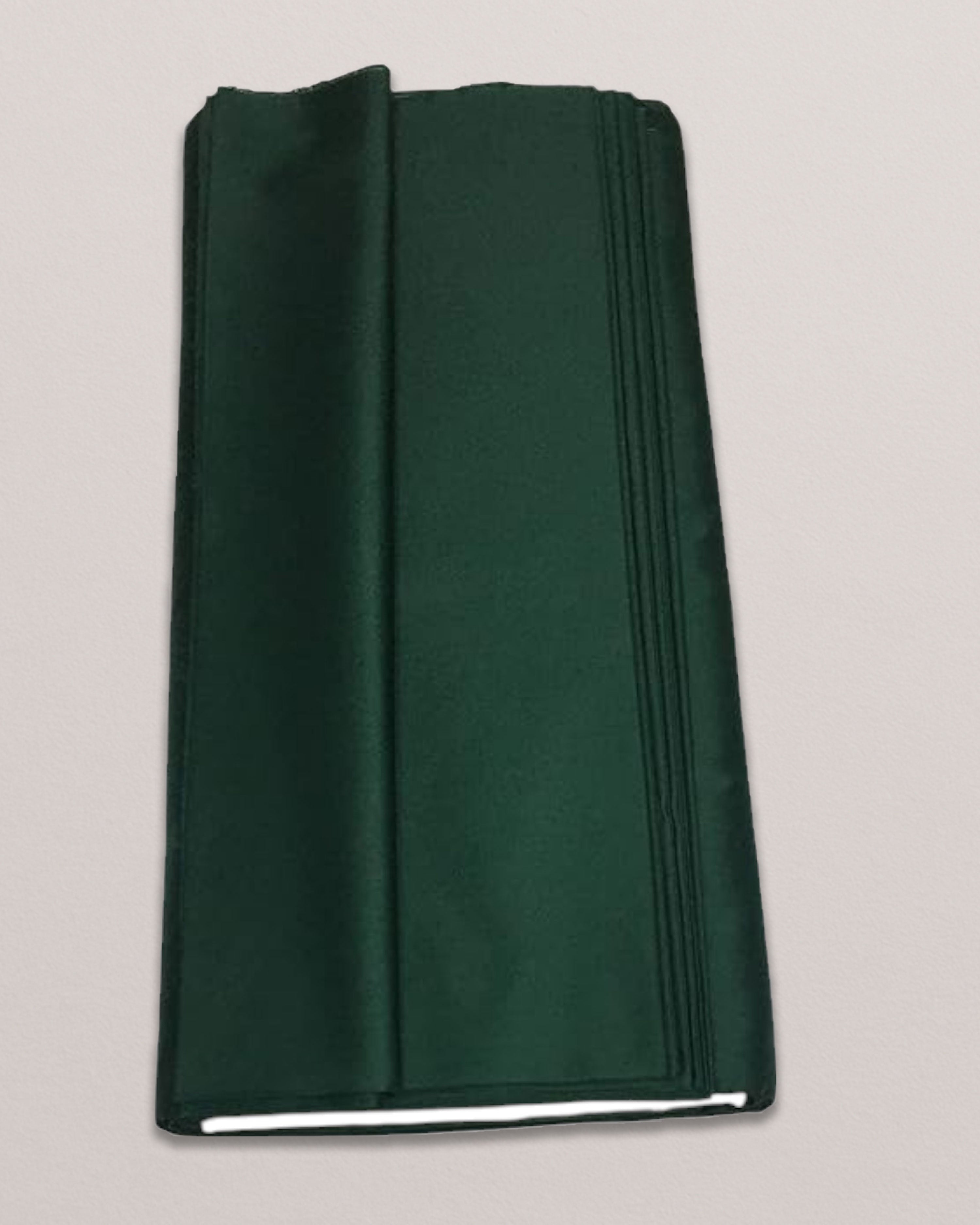 Cotton silk fabrics - Dark Green