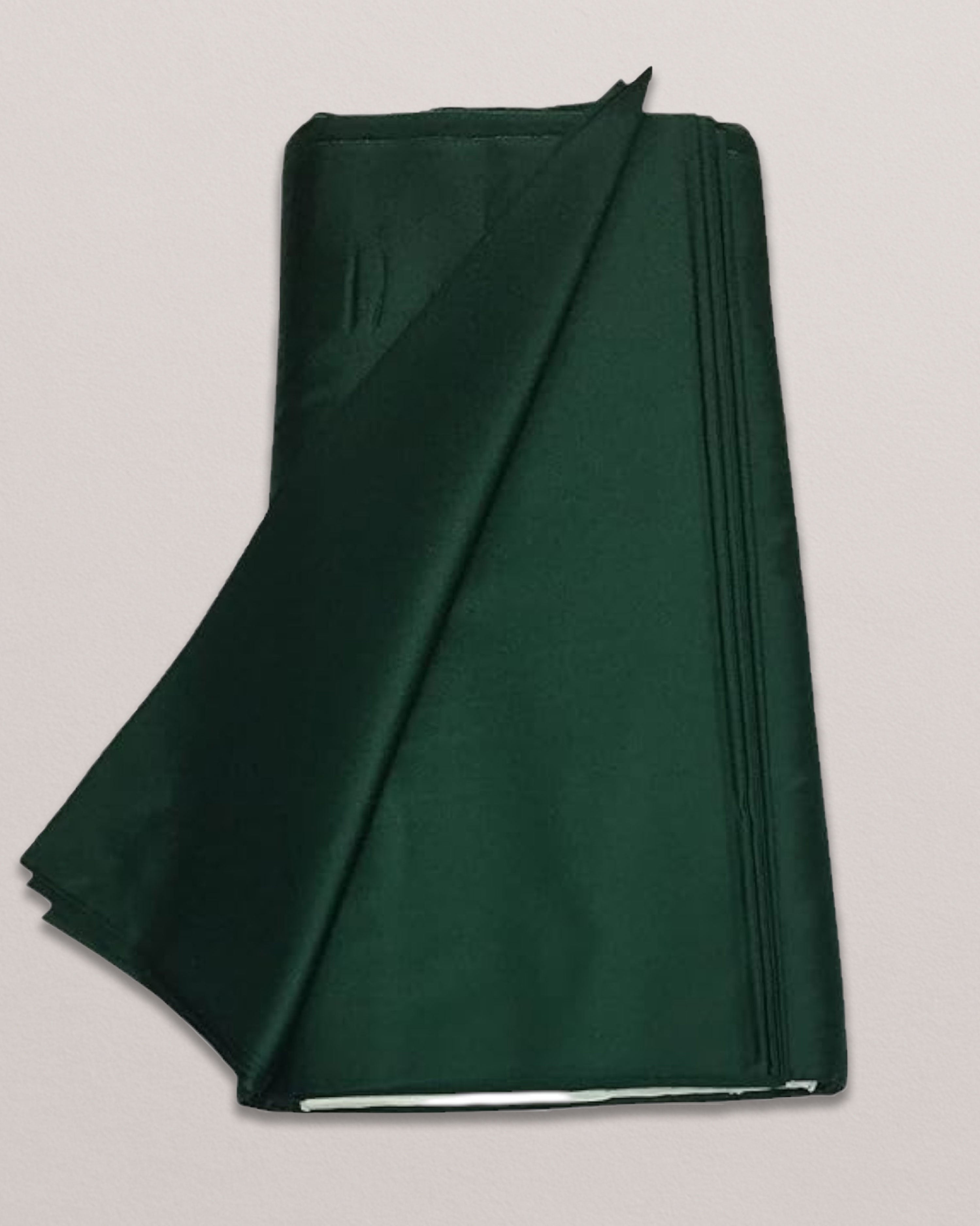 Cotton silk fabrics - Dark Green