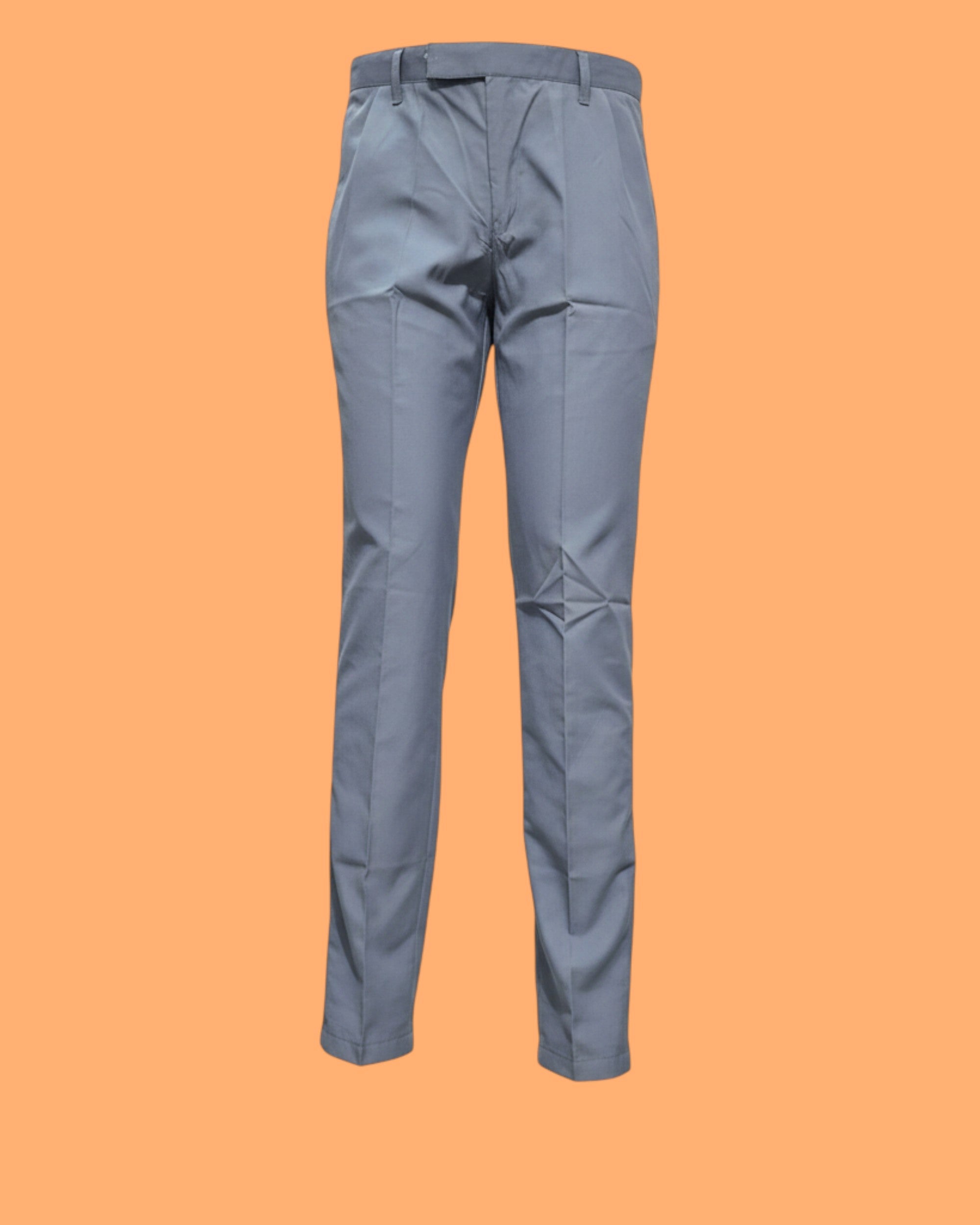 Uniform Pant | Formal Trouser for Boys & Gents | Readymade Stitched Full Pant for Students & Gents | Pleat-Front Formal Trousers Pants Regular Fit for Boys & Men