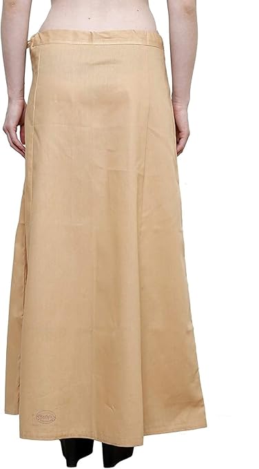 Pure Cotton Readymade Inskirt Saree Petticoat for Women's | Plain Solid Indian Readymade Inskirt Saree | Peticote Innerwear for Women Saree Petticoats