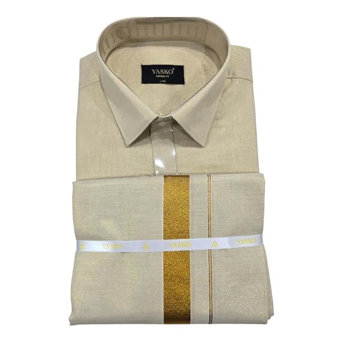 Combo of Shirt and Dhoti | Traditional Wedding Set for Men |