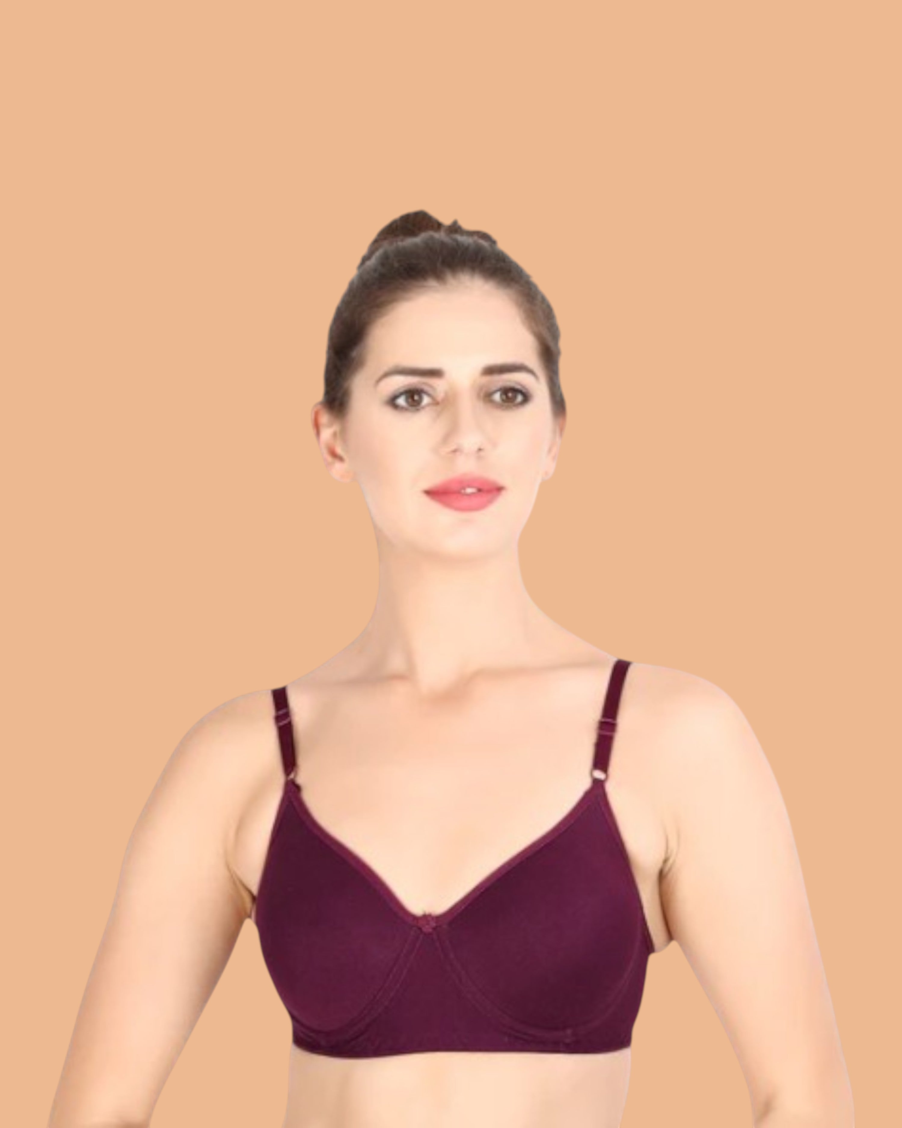 Prithvi Ayathi Pad Bra I Every Day I  Padded Bra  (Random Colours)