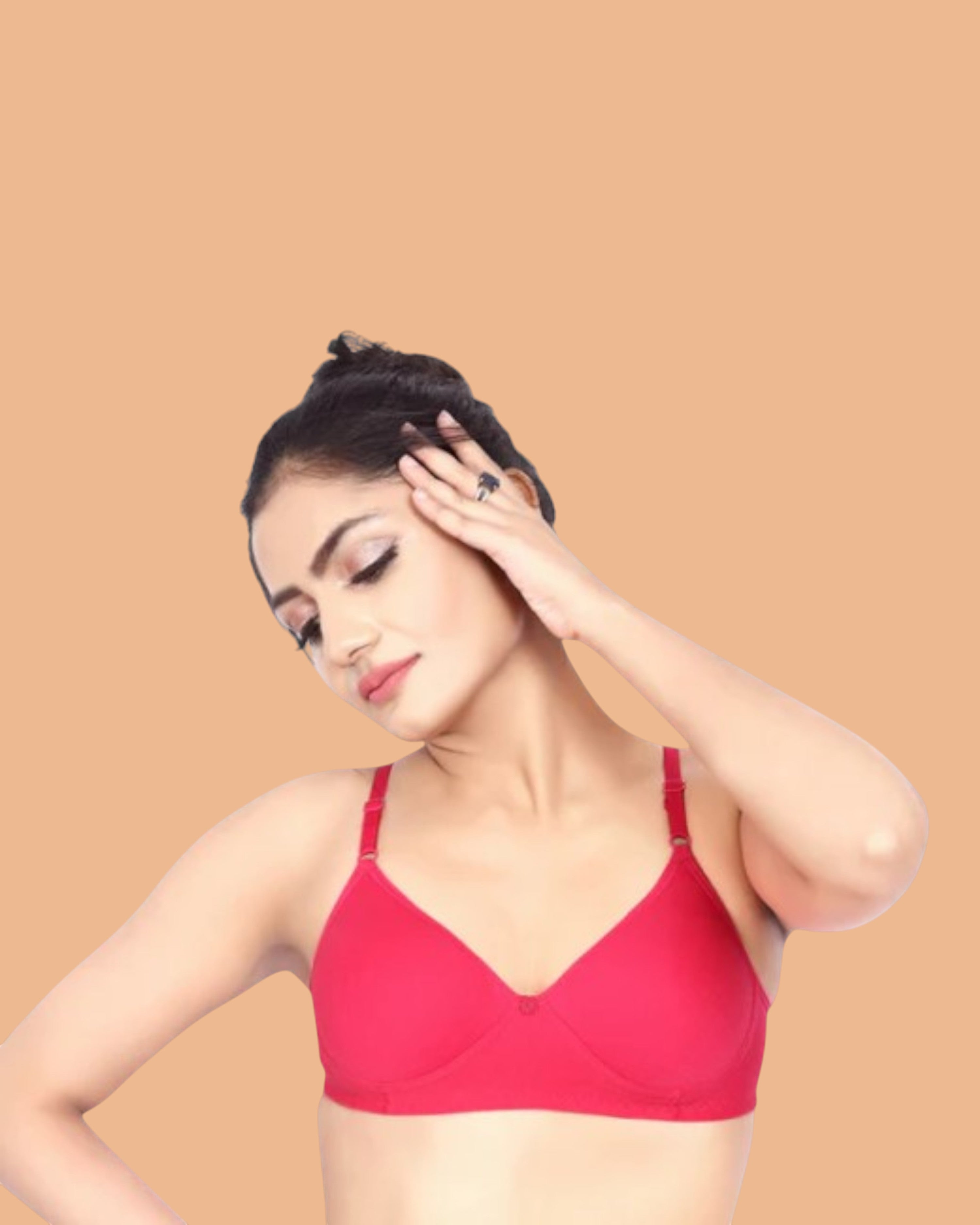 Prithvi Ayathi Pad Bra I Every Day I  Padded Bra  (Random Colours)