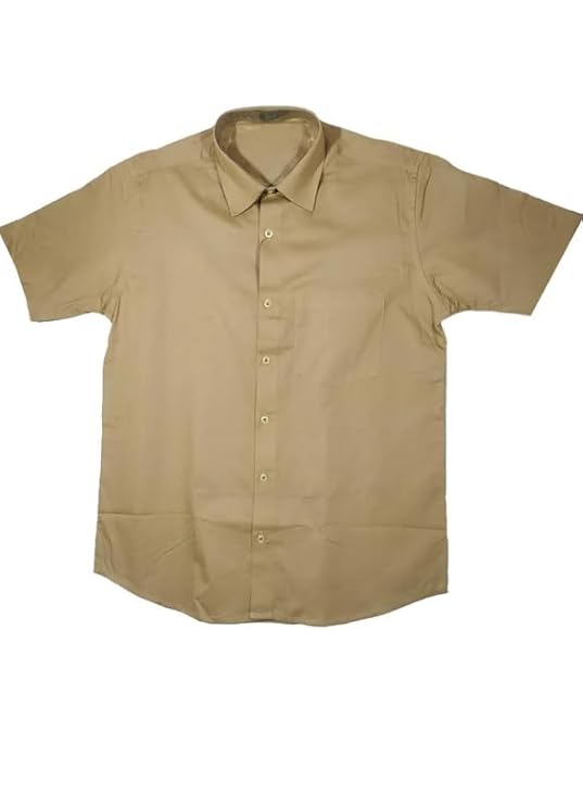 School Uniform for kids | Formal Uniform Shirts for Boys/Girls | Readymade Stitched Shirt for Students |  VIVEKANANDA UNIFORMHALF SHIRT |