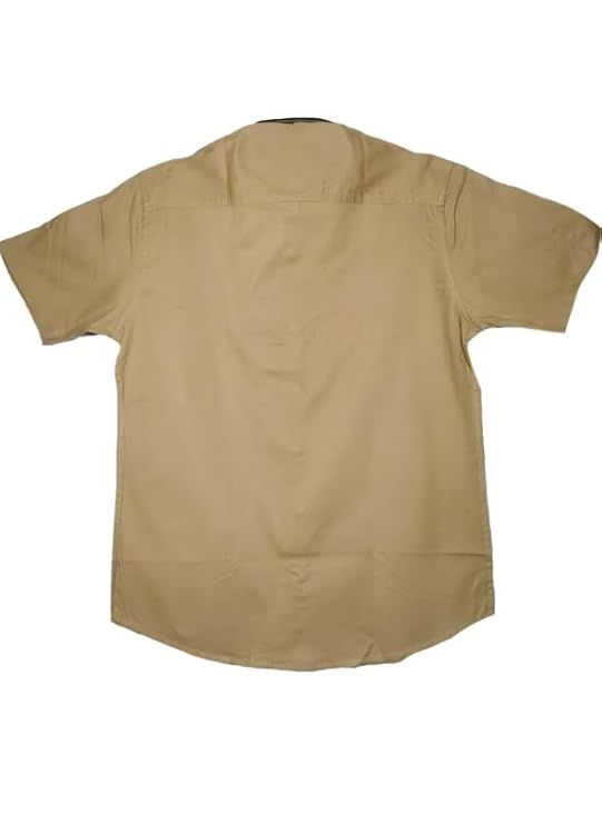 School Uniform for kids | Formal Uniform Shirts for Boys/Girls | Readymade Stitched Shirt for Students |  VIVEKANANDA UNIFORMHALF SHIRT |