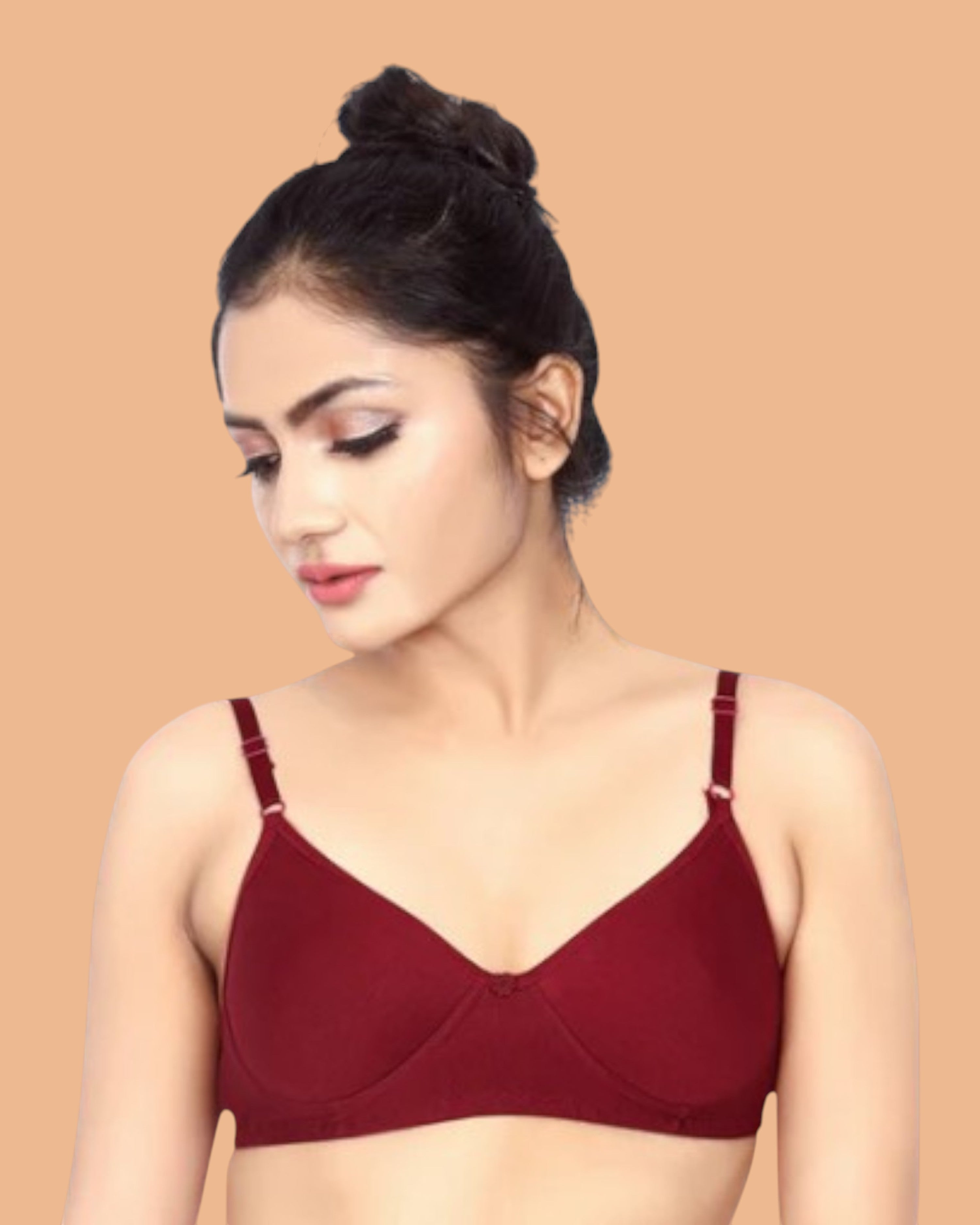 Prithvi Ayathi Pad Bra I Every Day I  Padded Bra  (Random Colours)