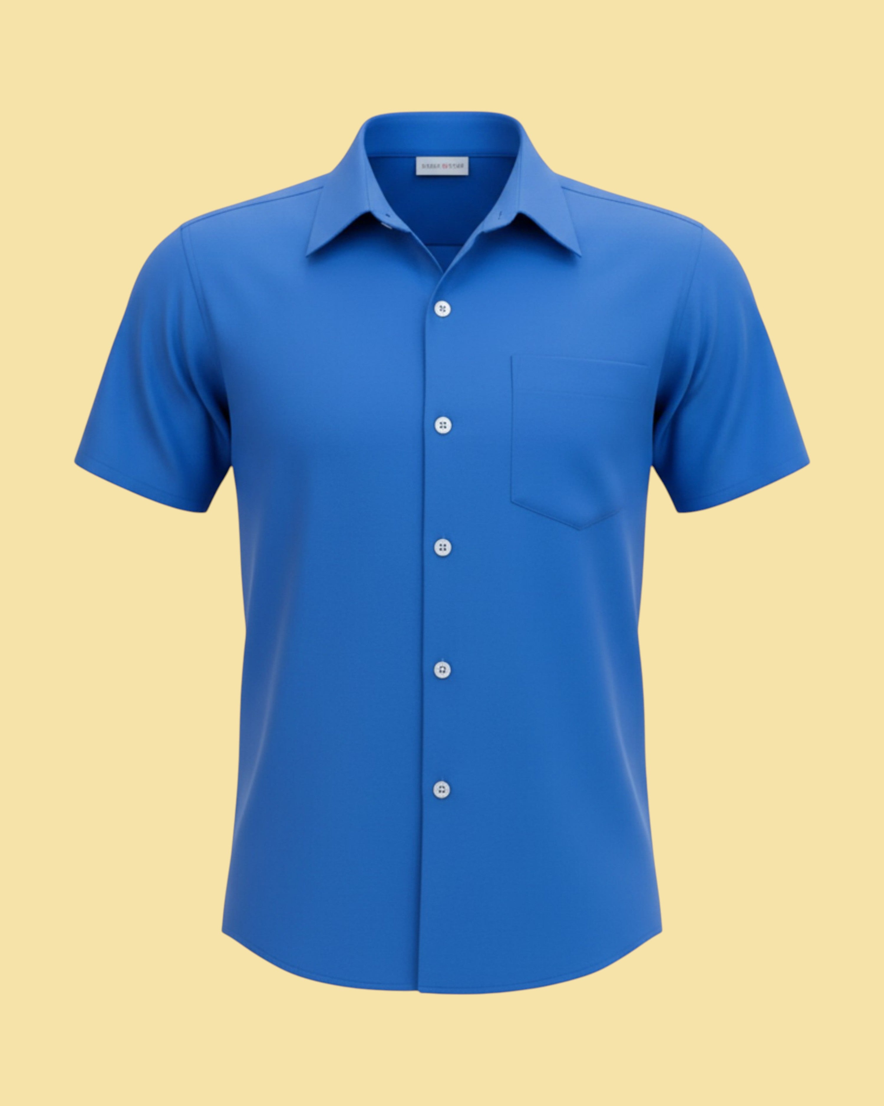 School Uniform for kids | Formal Uniform Shirts for Boys | Readymade Stitched Shirt for Students-Blue Shirt