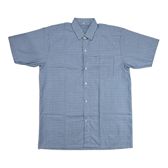 School Uniform for kids | Formal Uniform Shirts for Boys/Girls | Readymade Stitched Shirt for Students |  VIVEKANANDA UNIFORMHALF SHIRT |