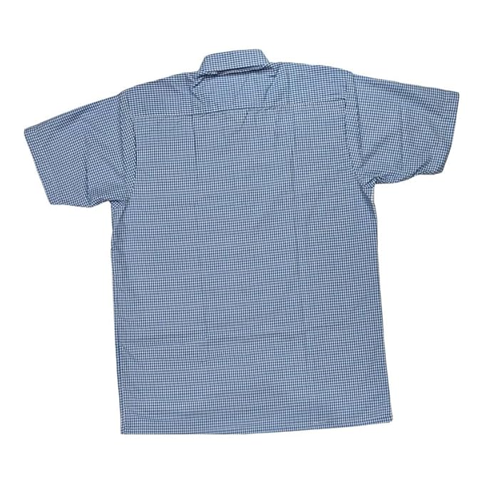 School Uniform for kids | Formal Uniform Shirts for Boys/Girls | Readymade Stitched Shirt for Students |  VIVEKANANDA UNIFORMHALF SHIRT |