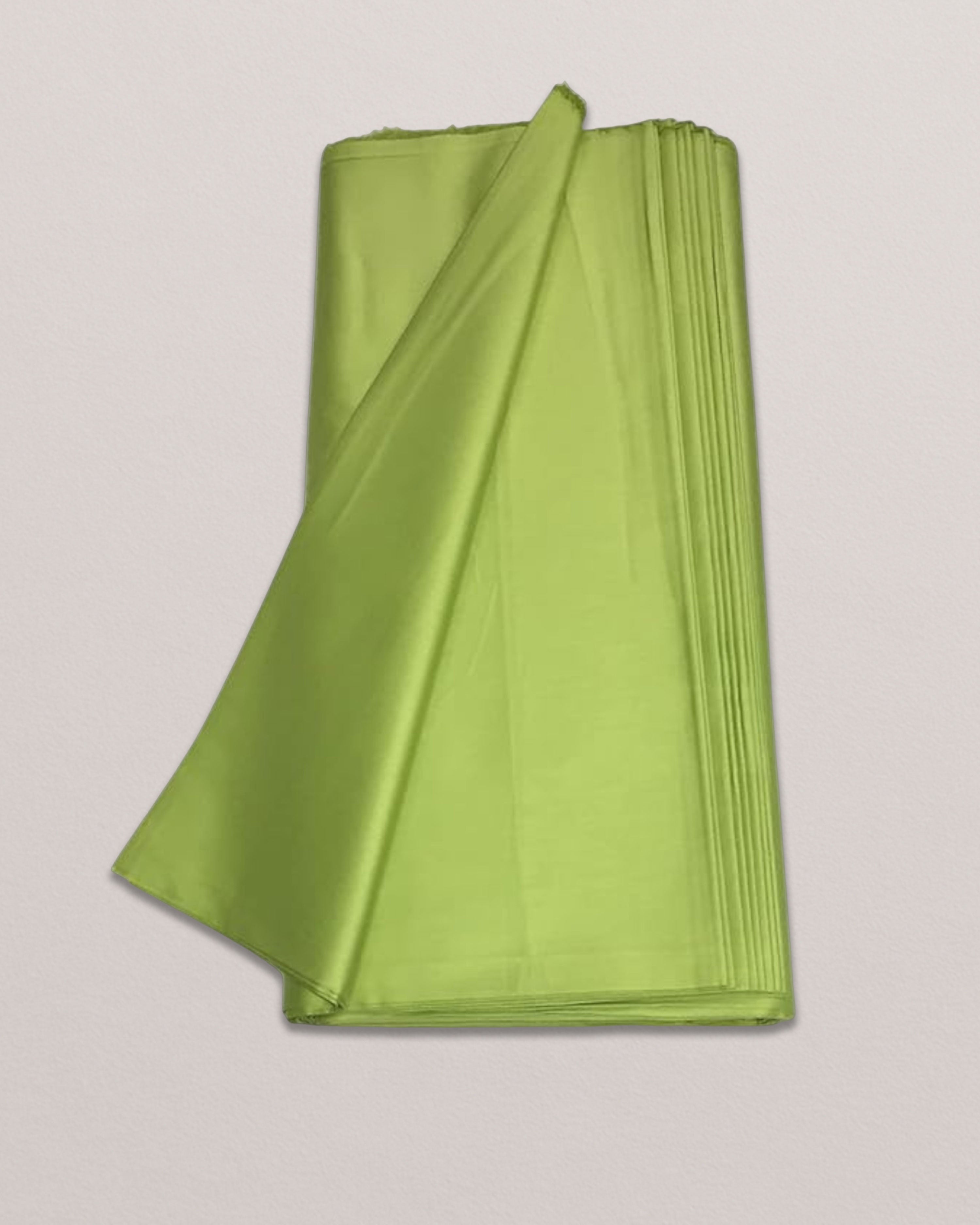 Cotton silk fabrics - Light green