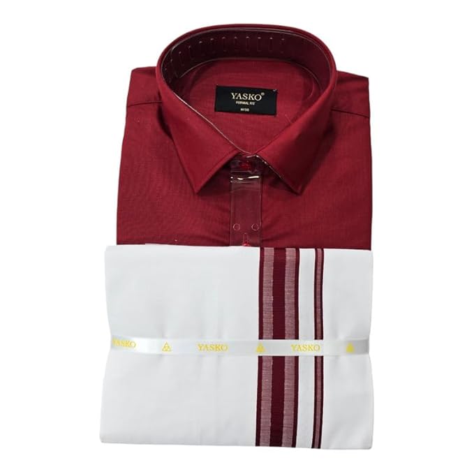 Combo of Shirt and Dhoti | Traditional Wedding Set for Men |