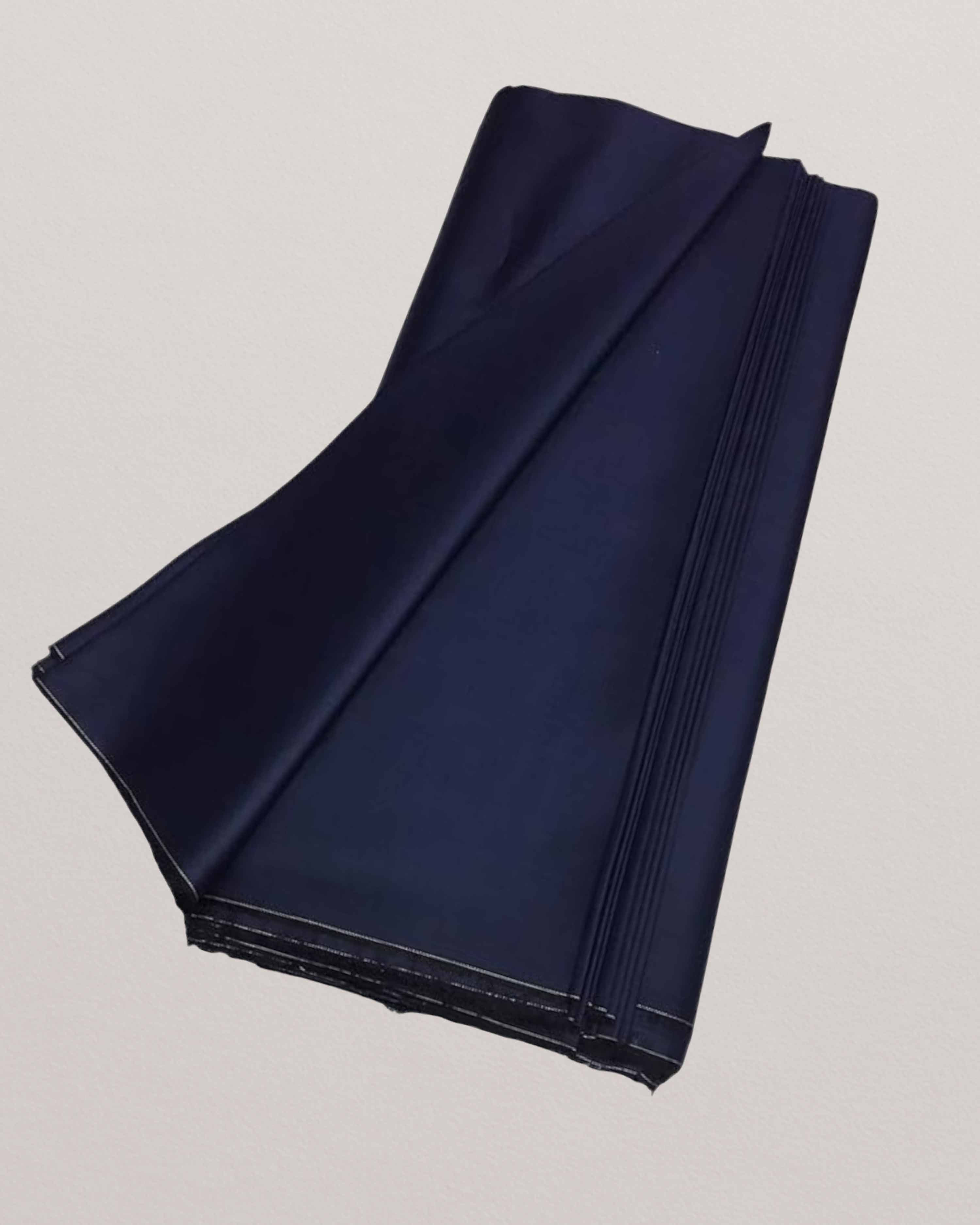 Cotton silk fabrics -Navy Blue