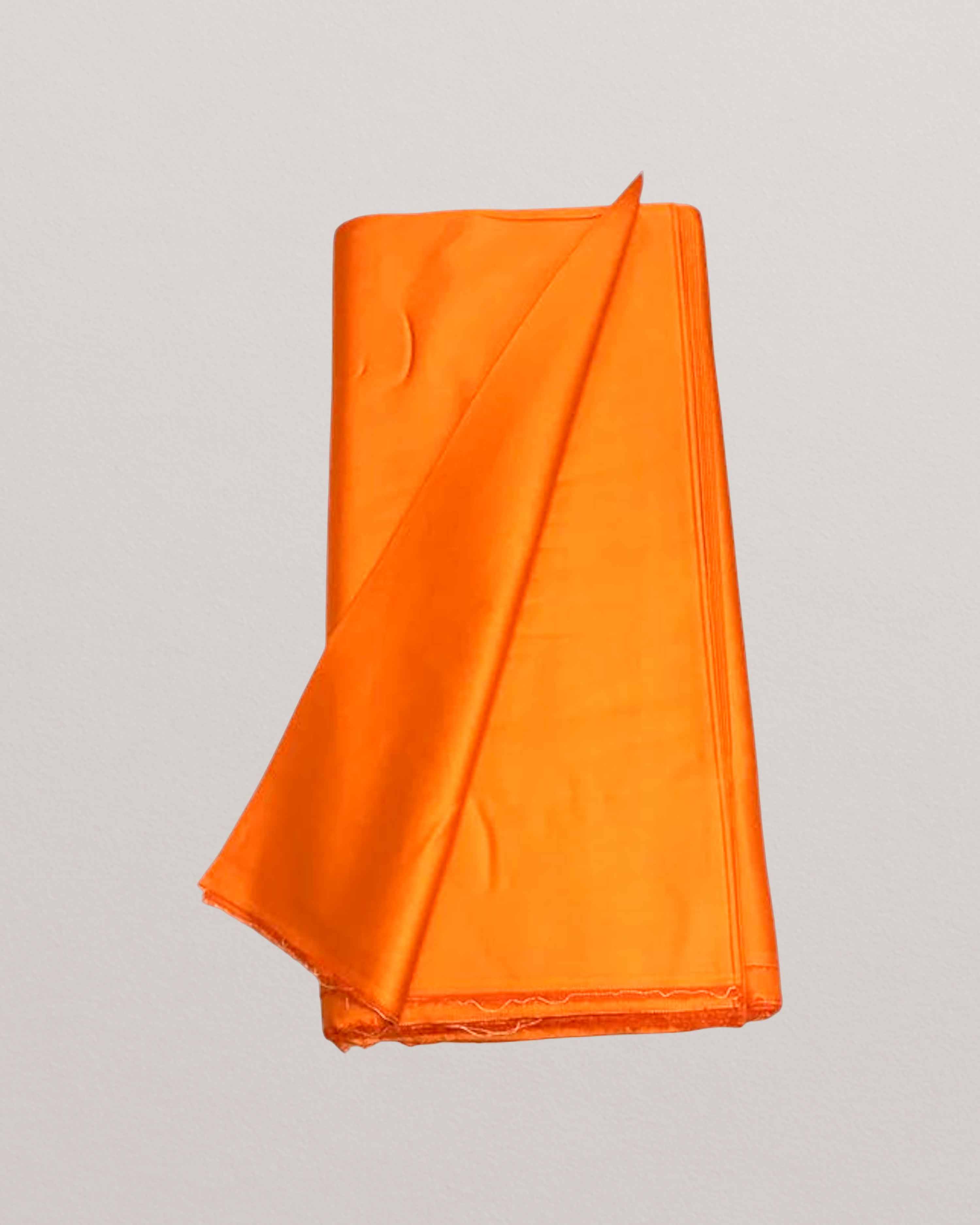 Cotton silk fabrics -Orange