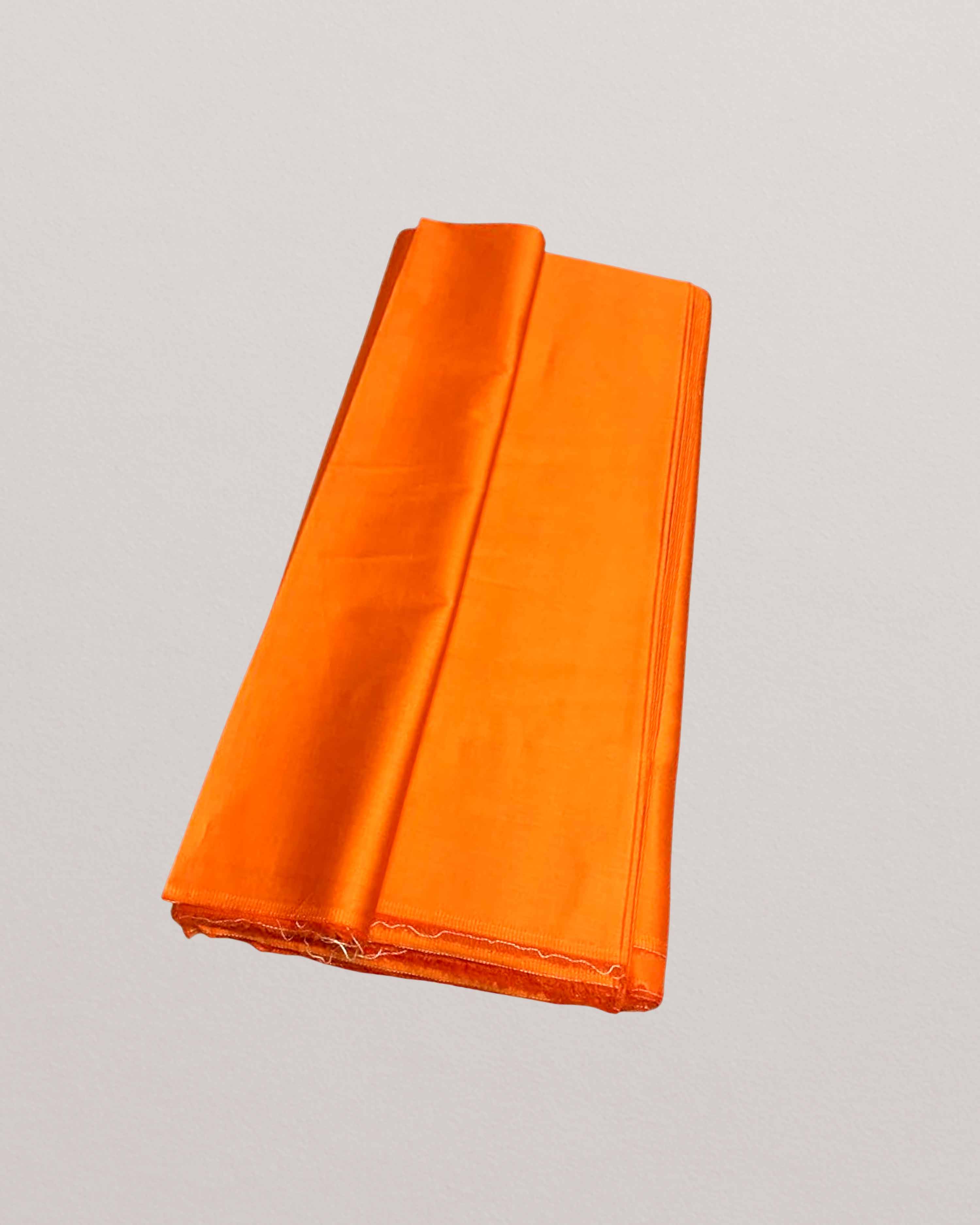 Cotton silk fabrics -Orange