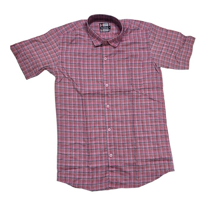 School Uniform for kids | Formal Uniform Shirts for Boys/Girls | Readymade Stitched Shirt for Students |  VIVEKANANDA UNIFORMHALF SHIRT |
