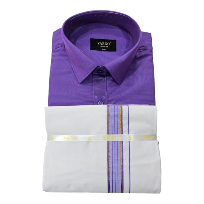Combo of Shirt and Dhoti | Traditional Wedding Set for Men |