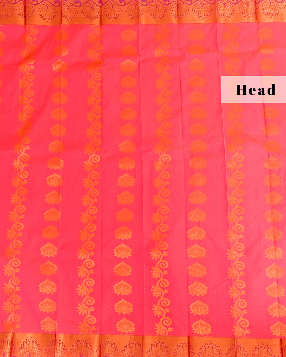 Pink saree