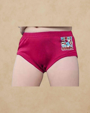 Prithvi Kids Girls Inner Elastic IE Brief Jetty (Pack of 6) Colour May Vary
