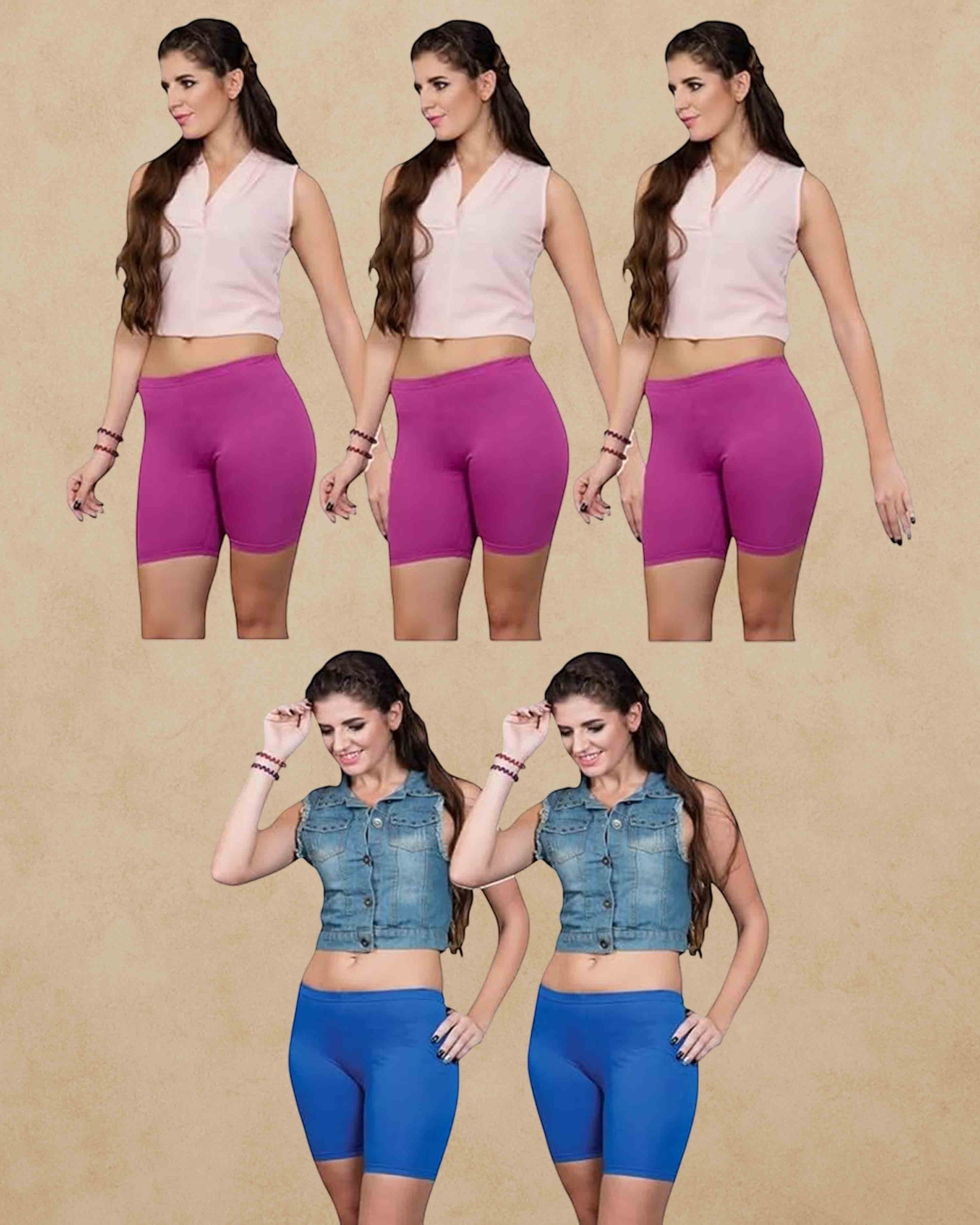 Prithvi  Yoga Shorts/Cycling Shorts for Girls & Women's IE (Inner Elastic)