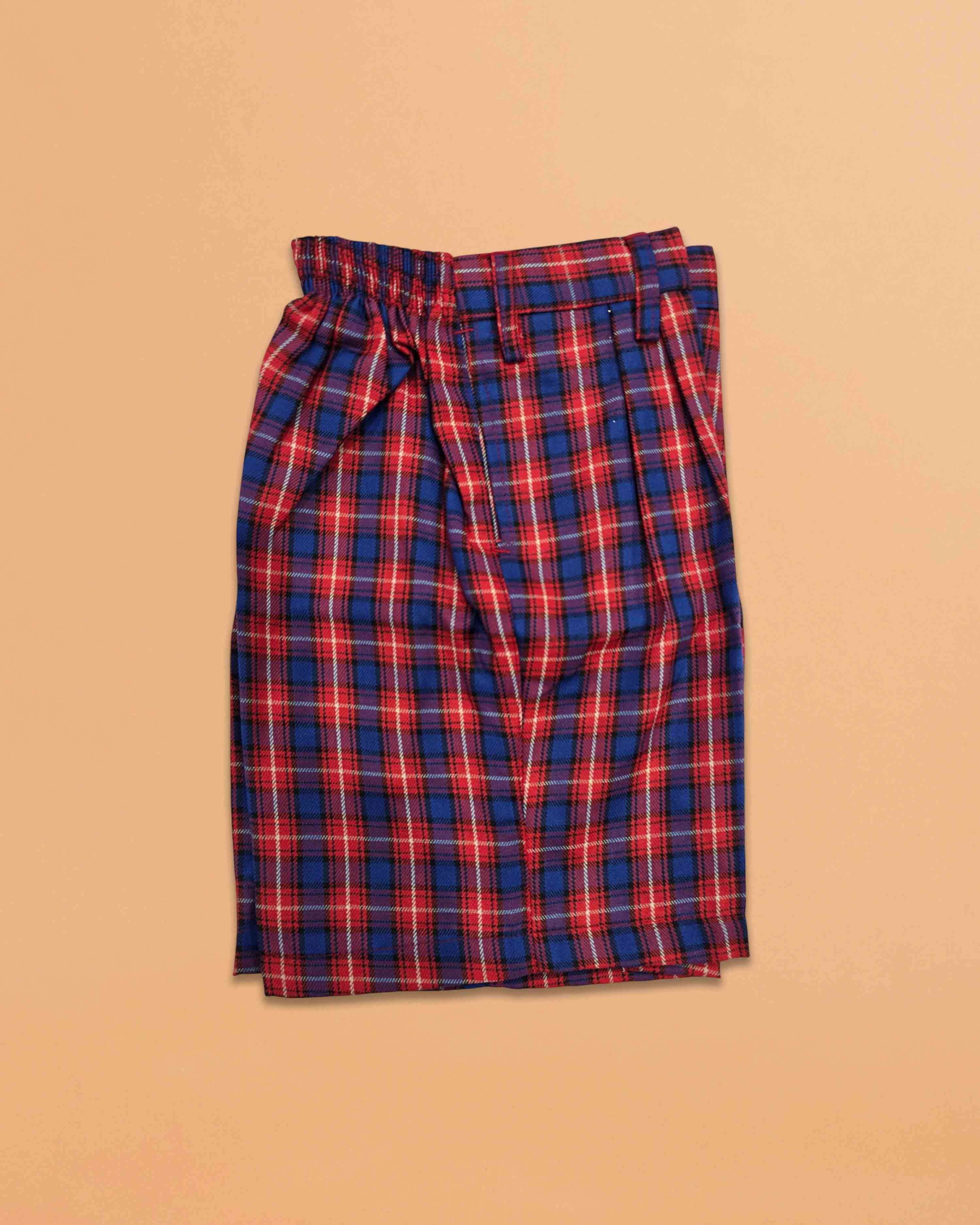Boys Cotton Shorts, Elastic Waist Half Pants, Regular Fit Sports Shorts