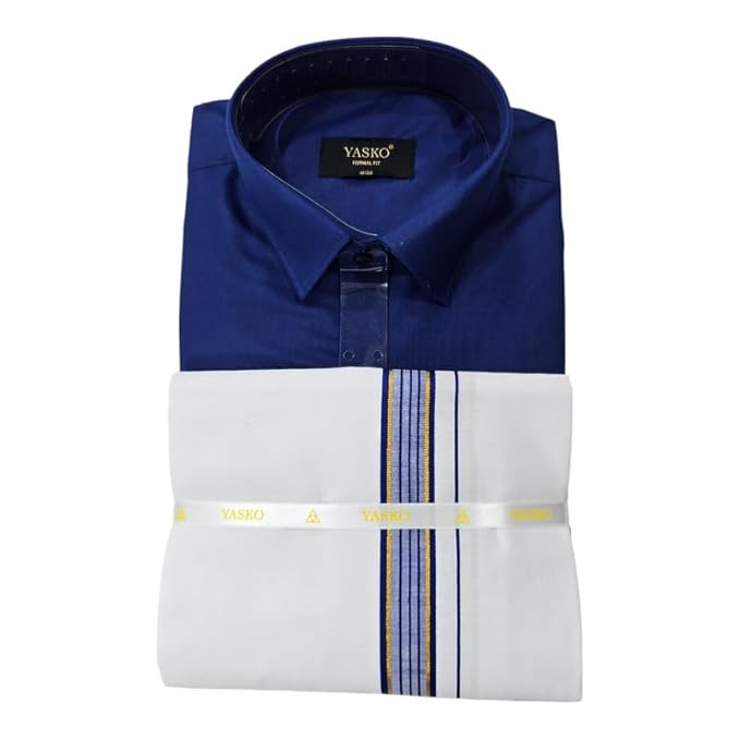 Combo of Shirt and Dhoti | Traditional Wedding Set for Men |
