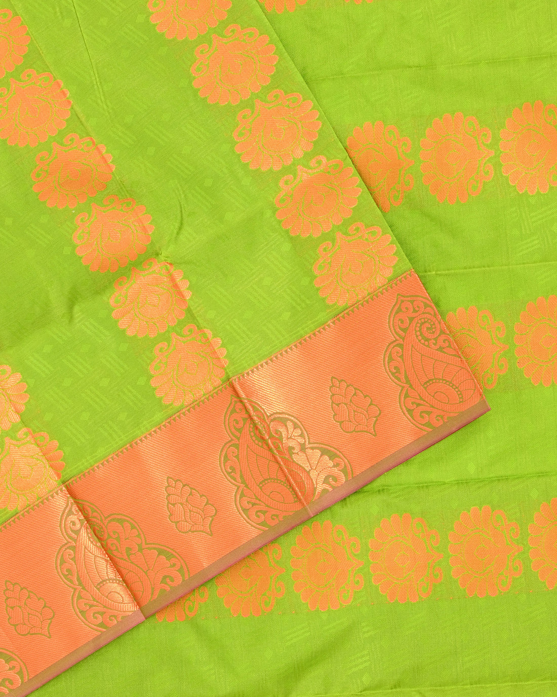 Light green saree