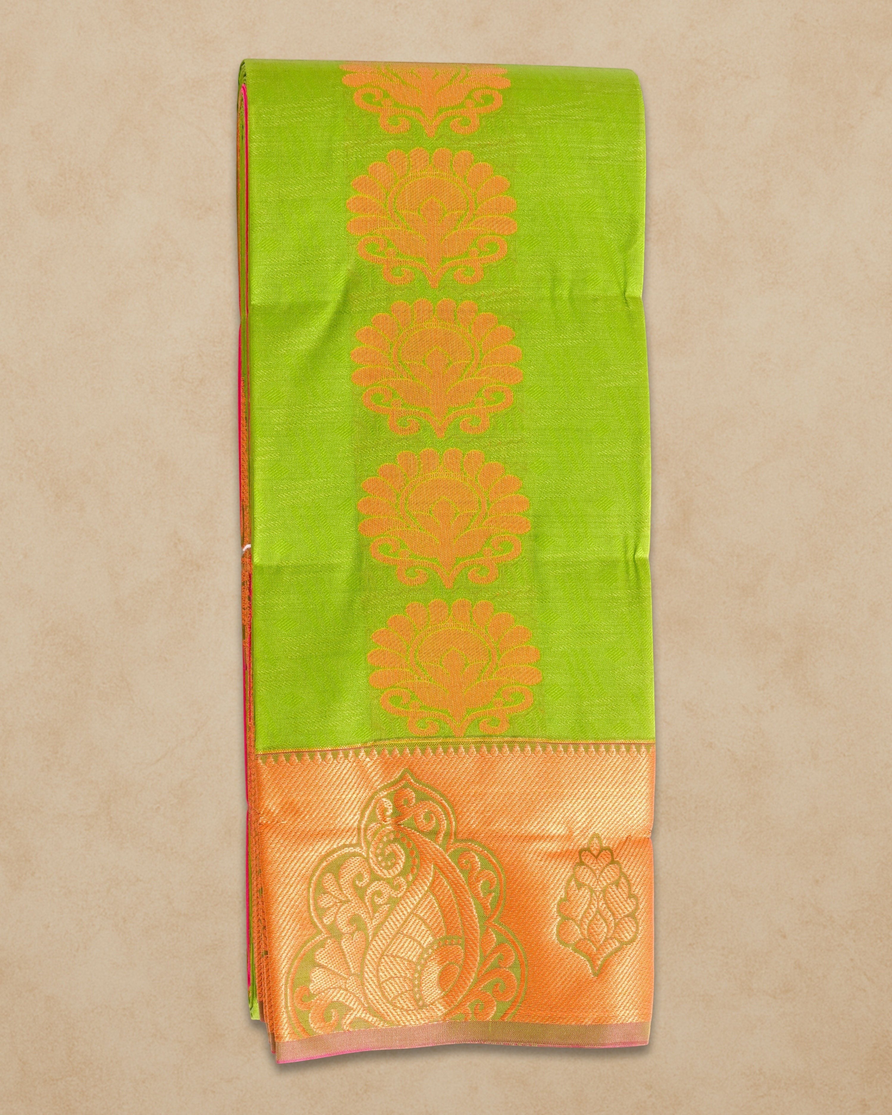 Light green saree
