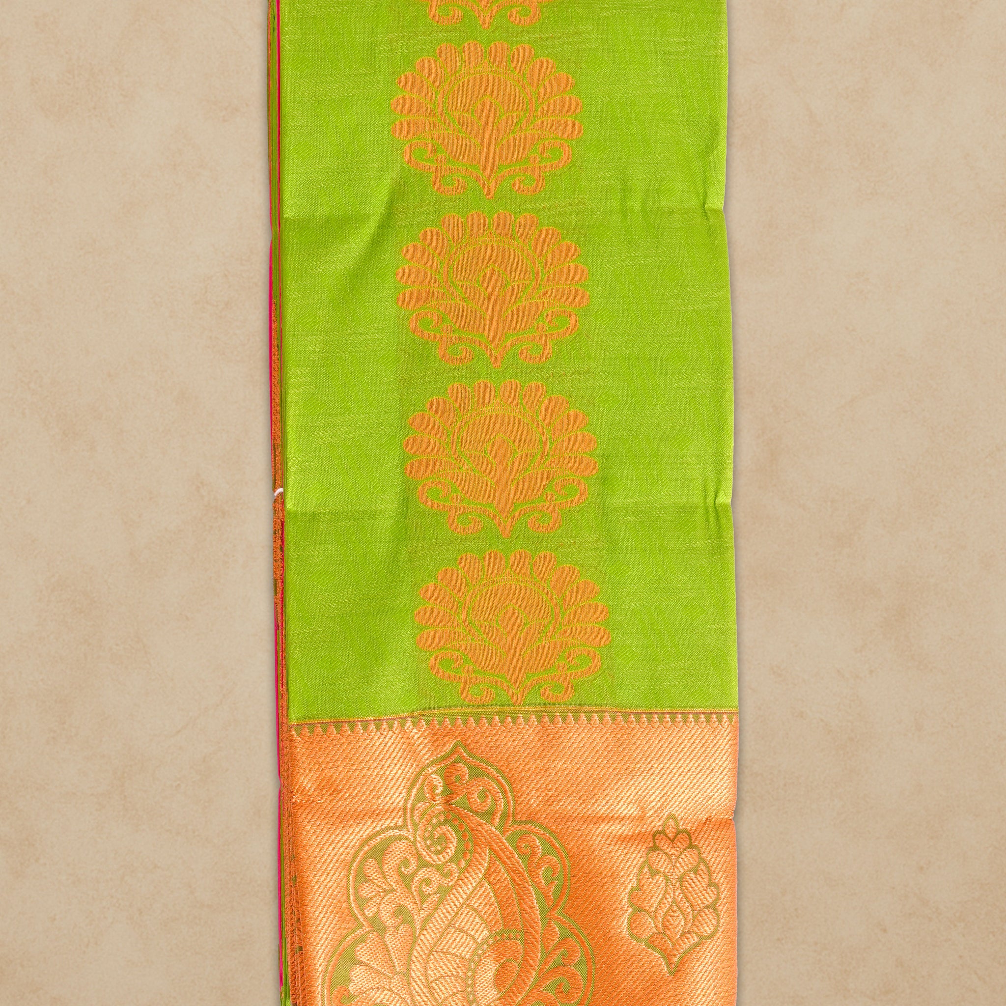Light green saree