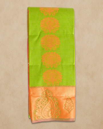 Light green saree