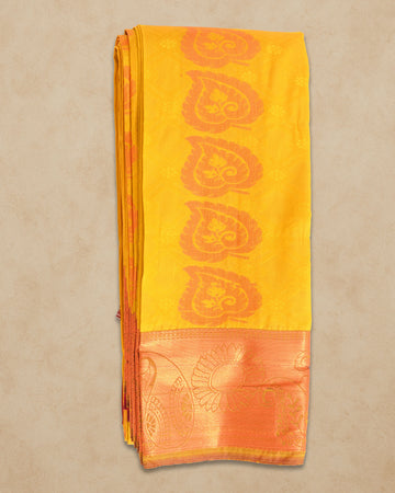 Mango yellow saree