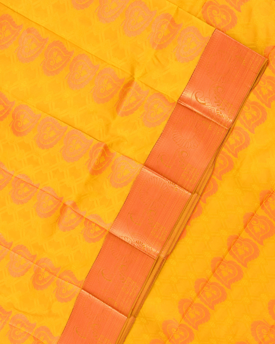 Mango yellow saree
