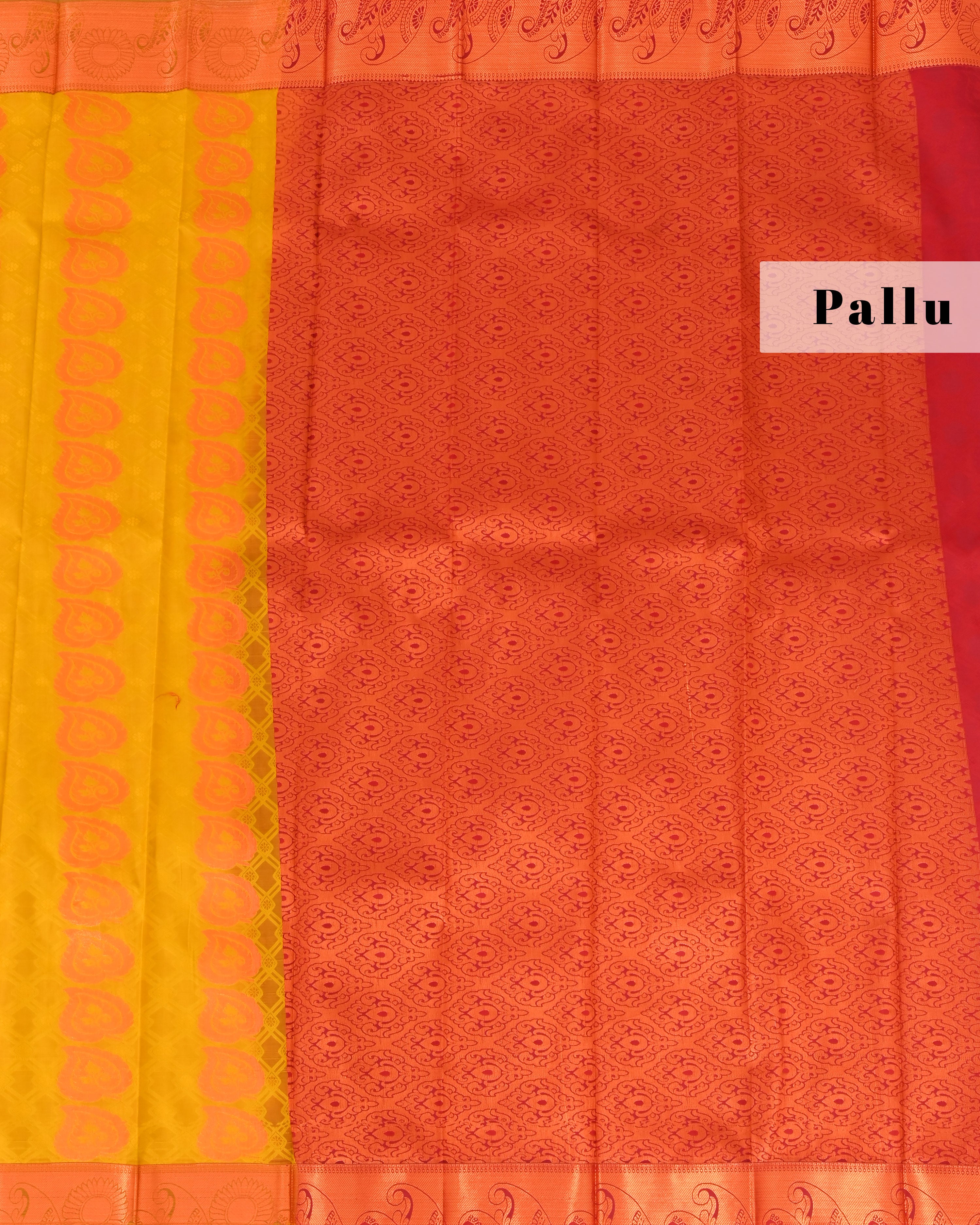 Mango yellow saree