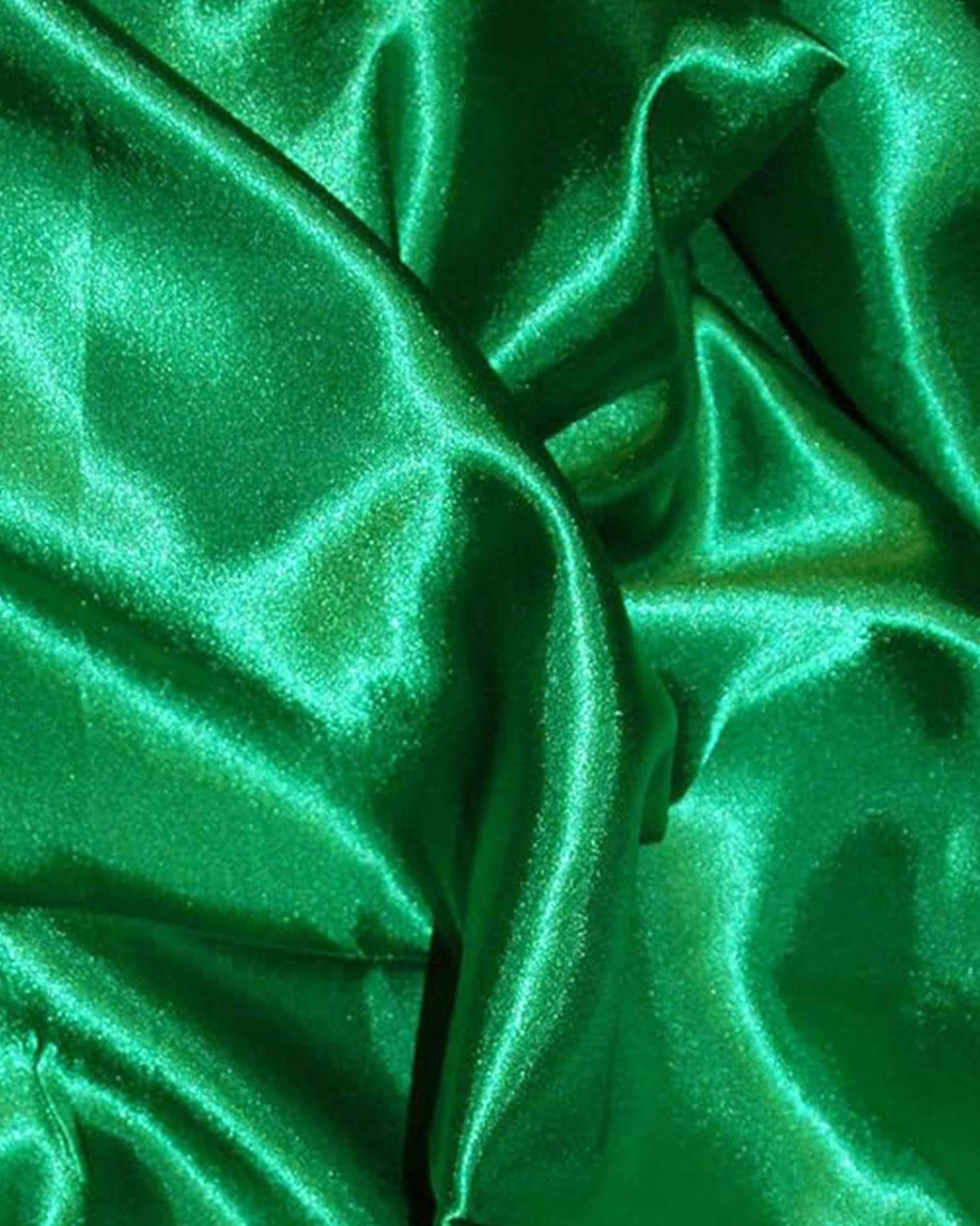 Silky & Shiny Satin Solid Fabric for Dress Garment Cloth Material