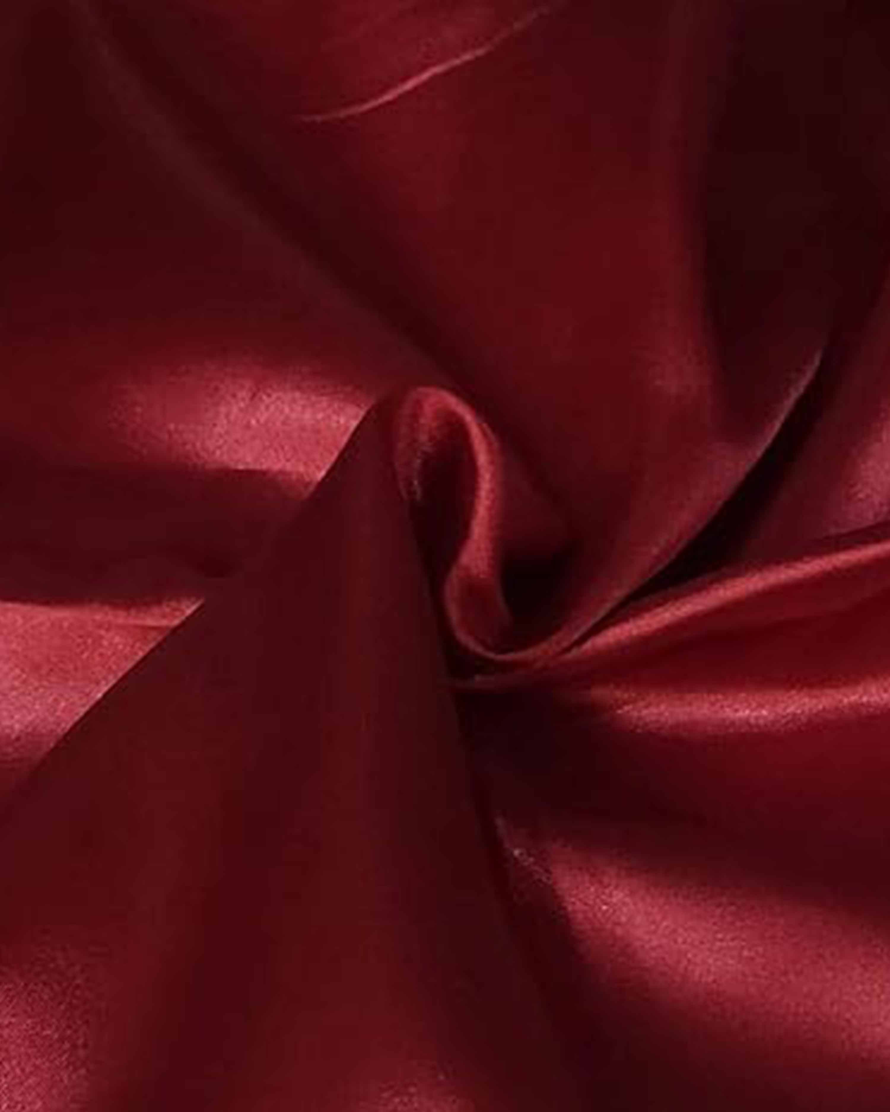 Silky & Shiny Satin Solid Fabric for Dress Garment Cloth Material