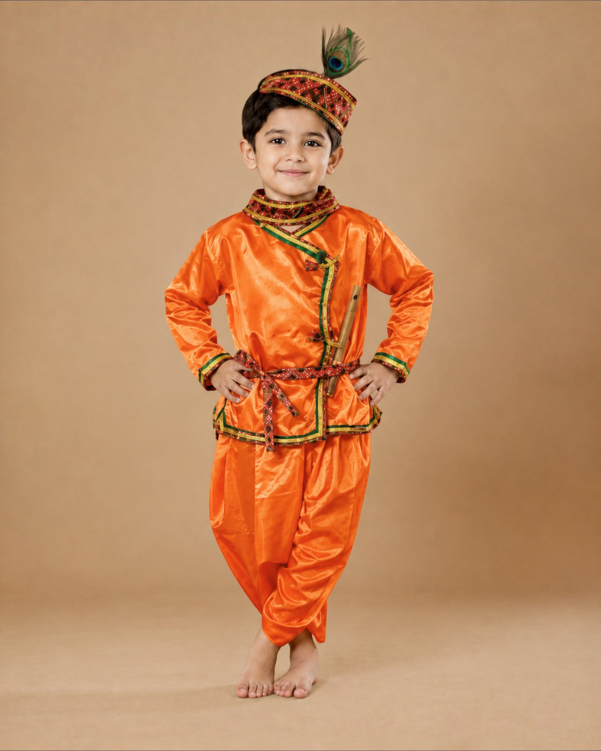 Kids Lord Krishna costume for school fancy dress
