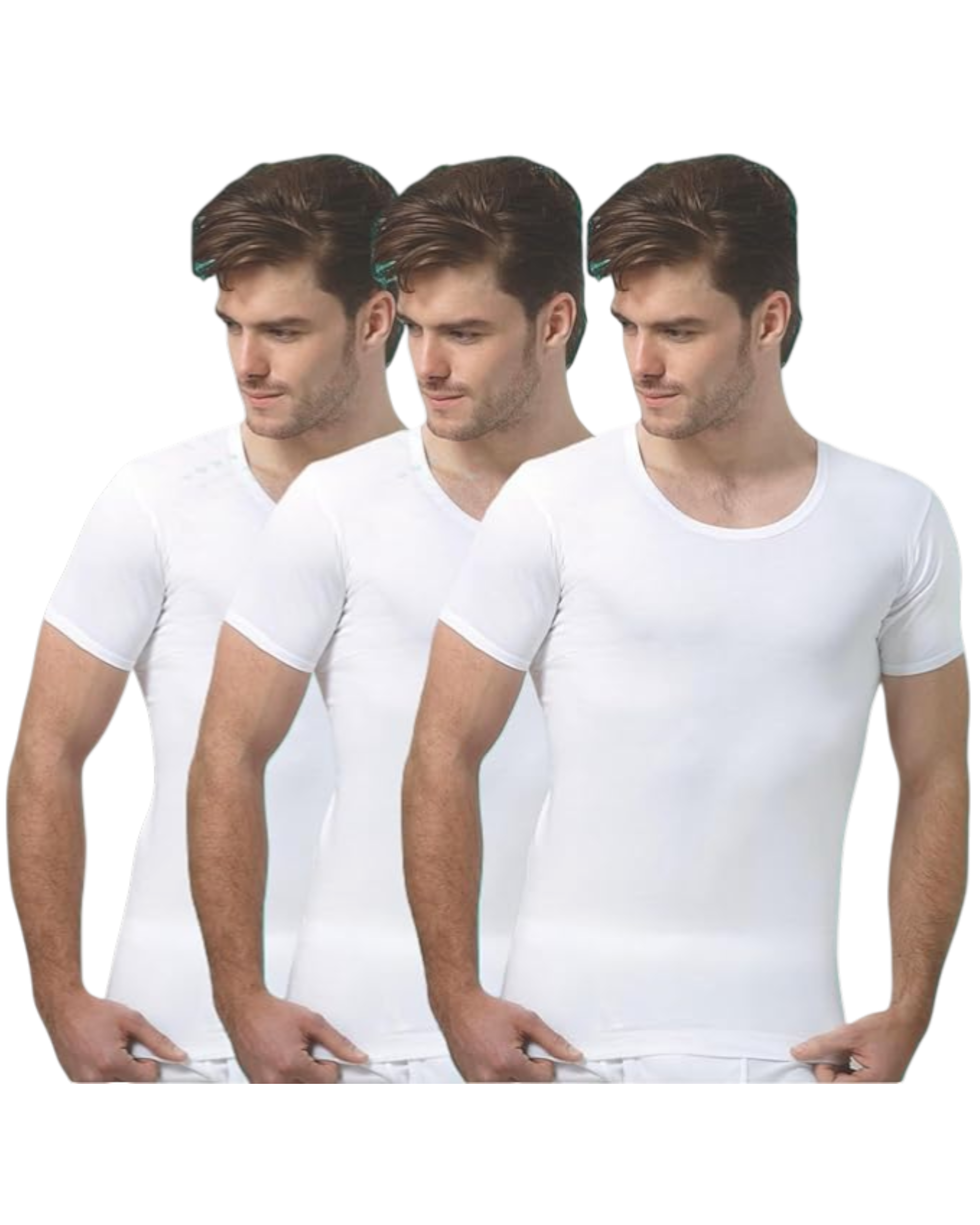 Viking RNS 1 Pc Men's Cotton Vest - White Colour