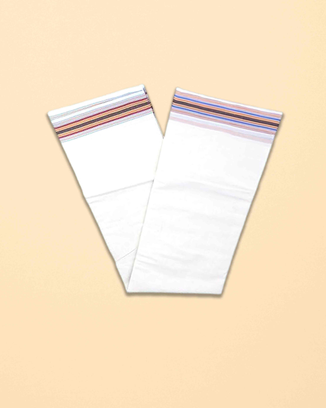 9X5 BIG  ICE CREAM BORDER DHOTI