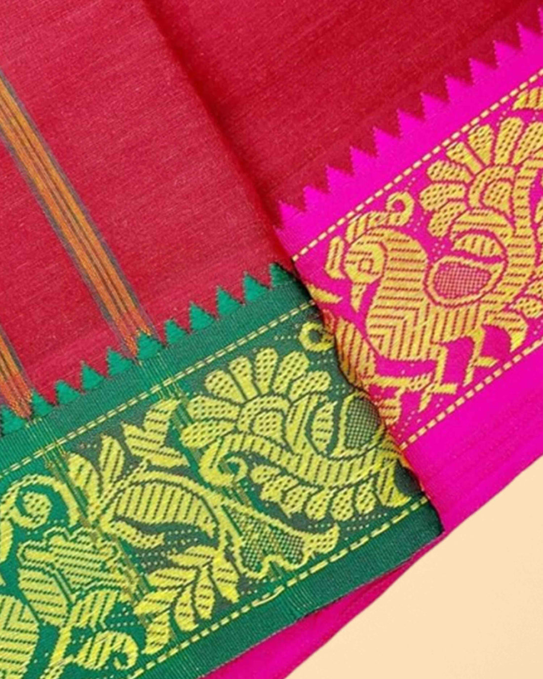 9X5 COLOUR DHOTI FANCY BORDER