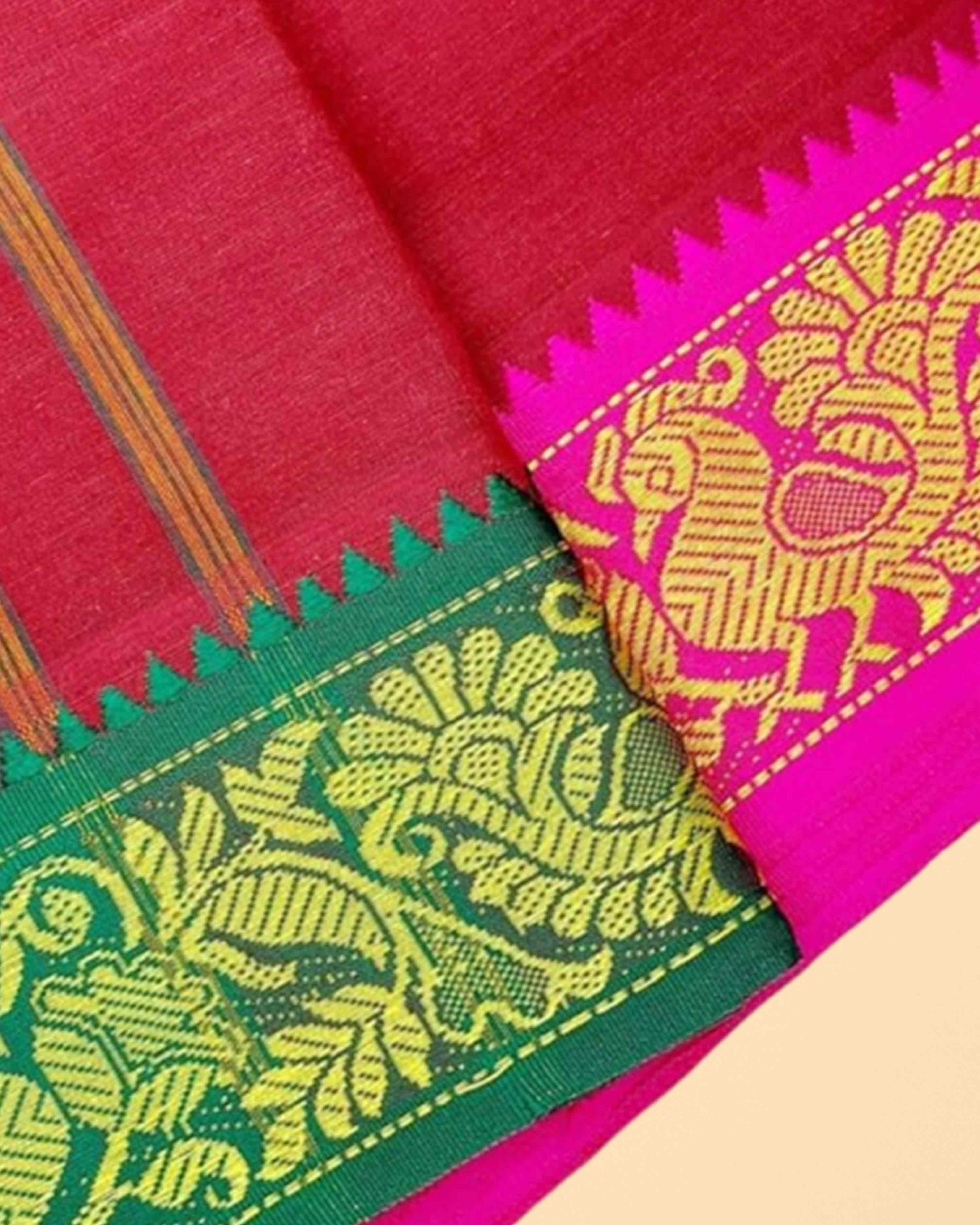 9X5 COLOUR DHOTI FANCY BORDER