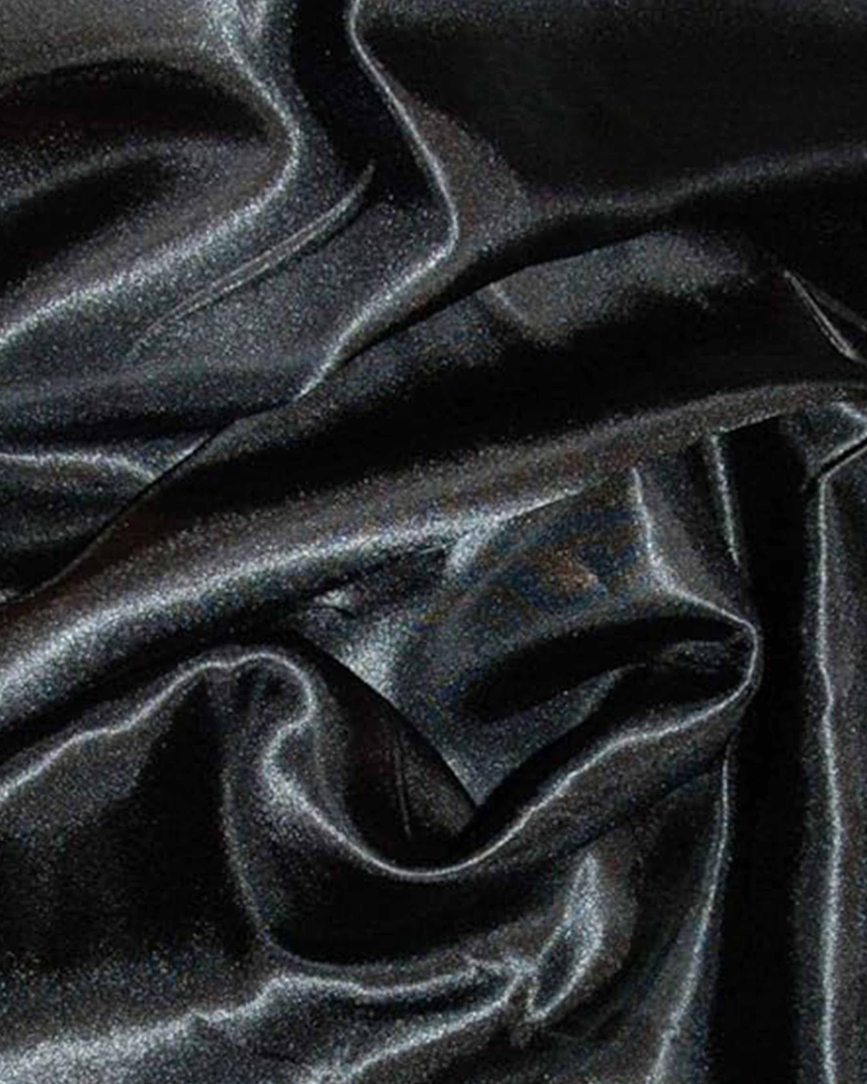 Silky & Shiny Satin Solid Fabric for Dress Garment Cloth Material