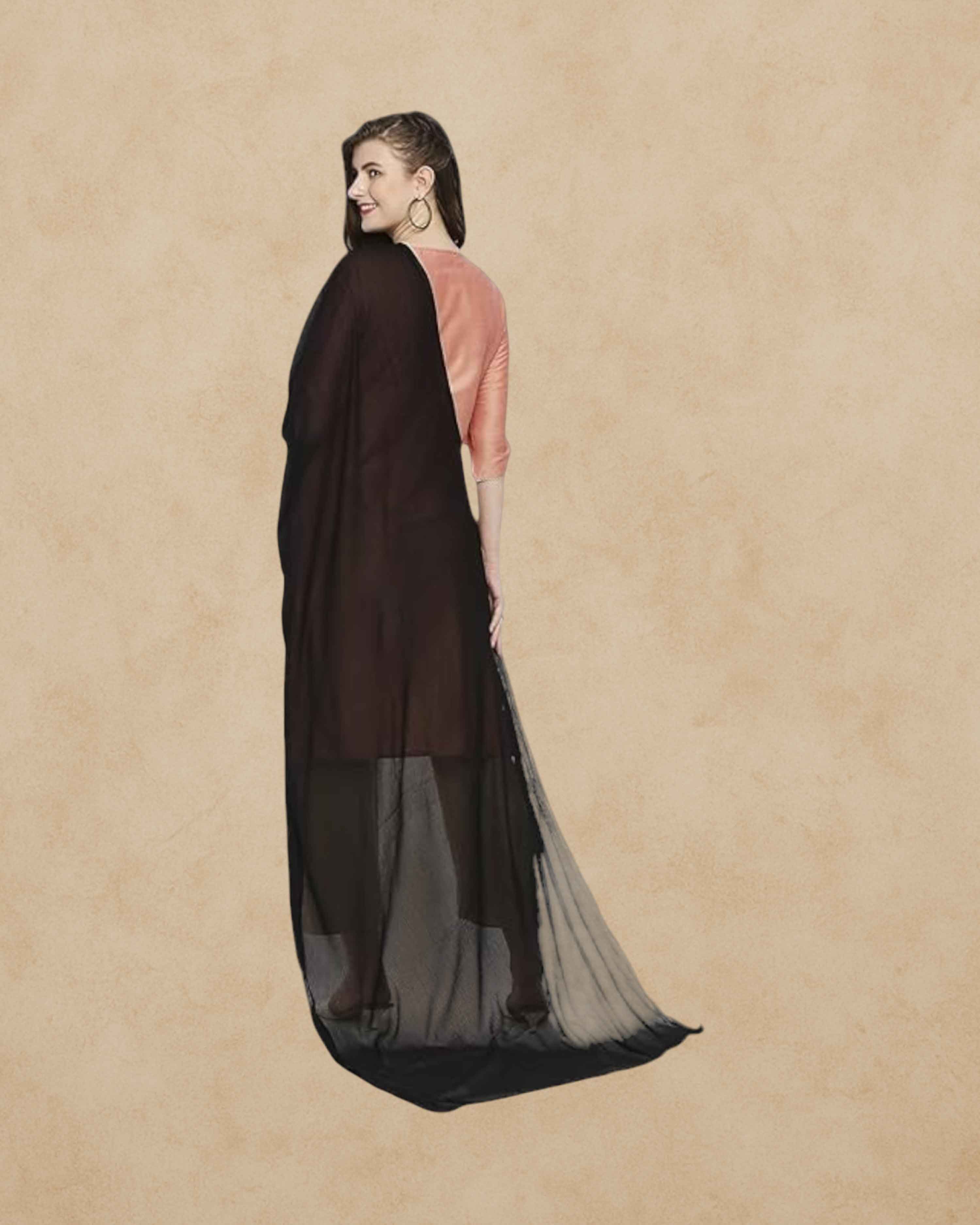 Women's Plain Solid Dupatta/Skarf/Stall Size 2.25 Meters With Lace Casual Use For Women/Girls