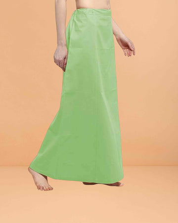 Pure Cotton Readymade Inskirt Saree Petticoat for Women's | Plain Solid Indian Readymade Inskirt Saree | Peticote Innerwear for Women Saree Petticoats - Pistha