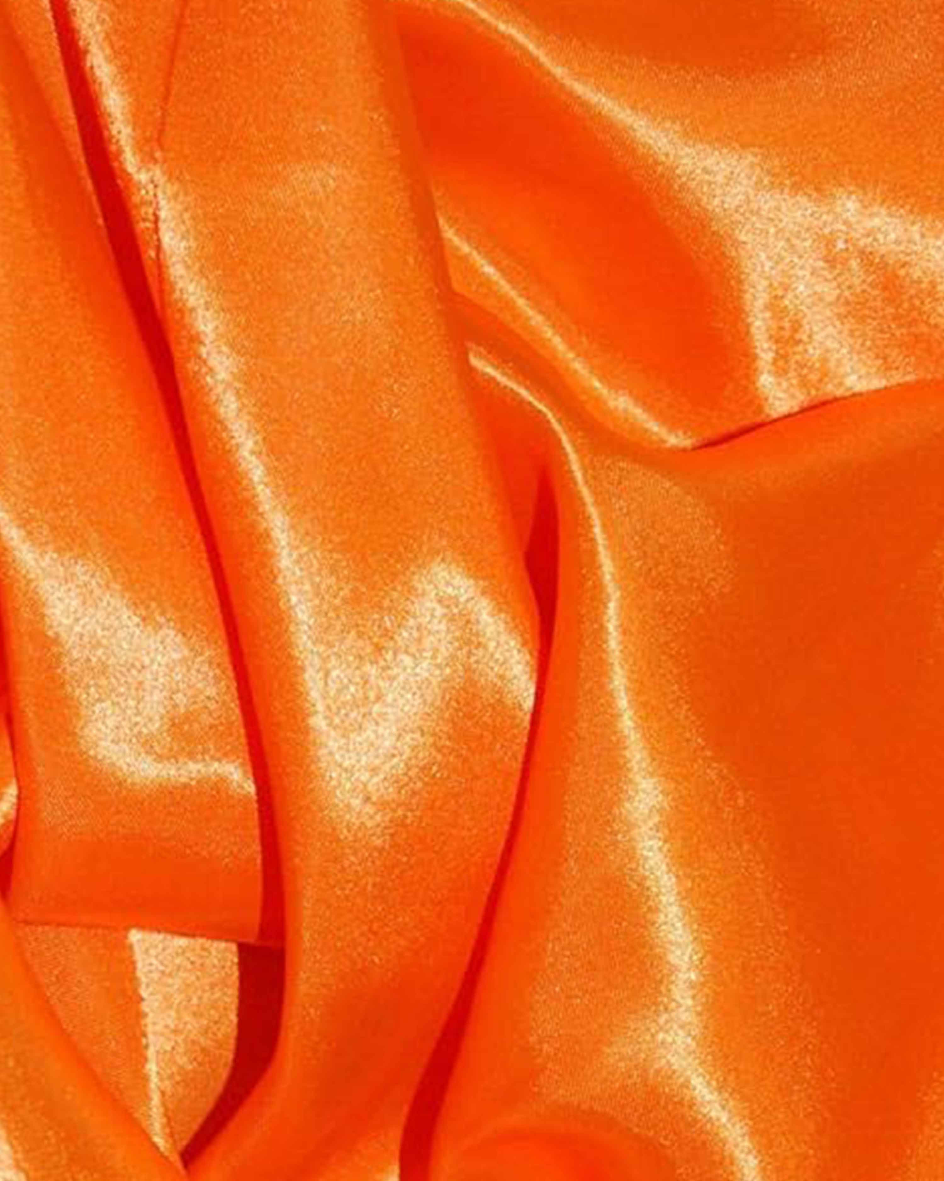 Silky & Shiny Satin Solid Fabric for Dress Garment Cloth Material