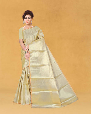 Women's Banarasi Traditional Tissue Saree - Nayray