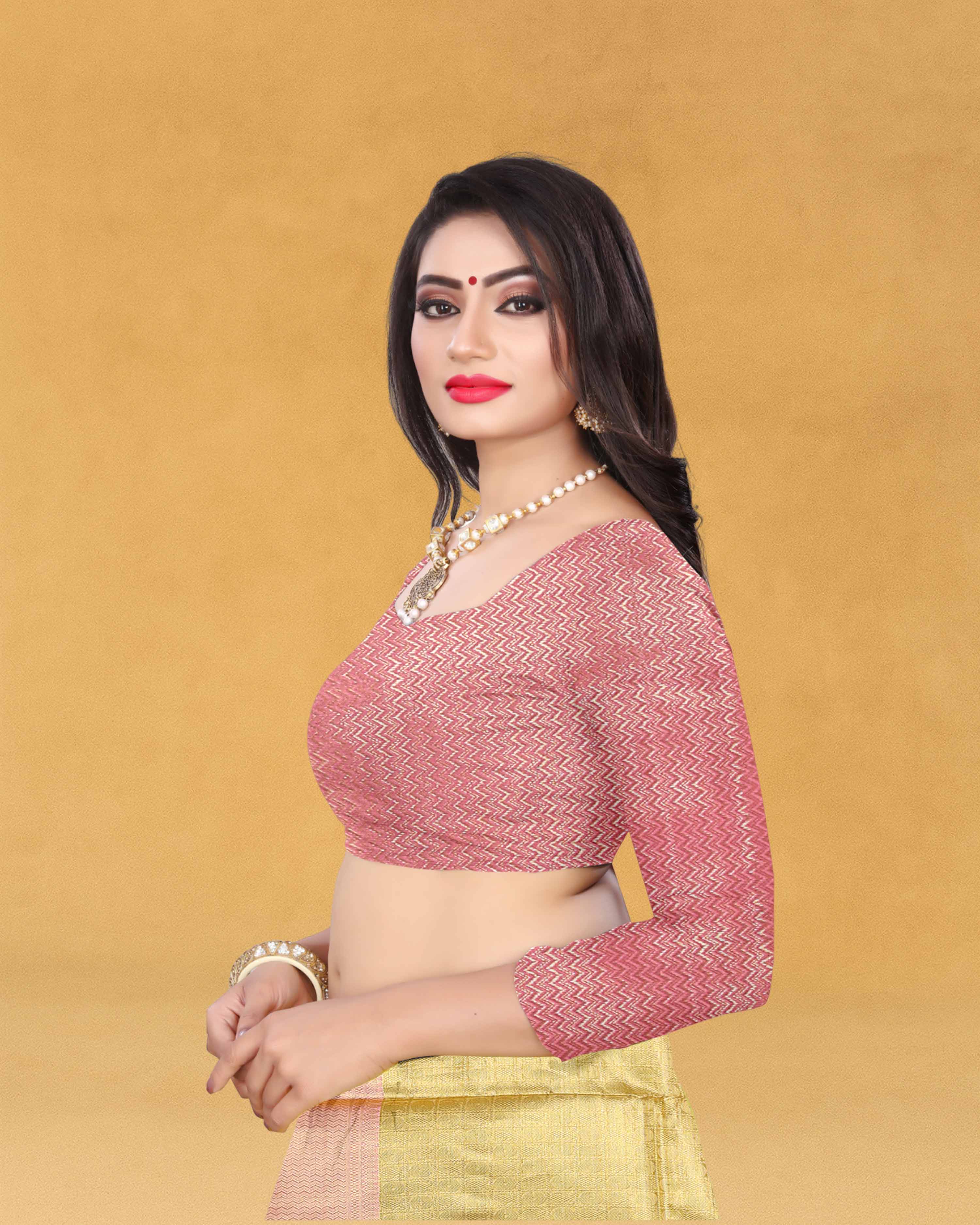 Women's Banarasi Traditional Tissue Saree - Celebrity